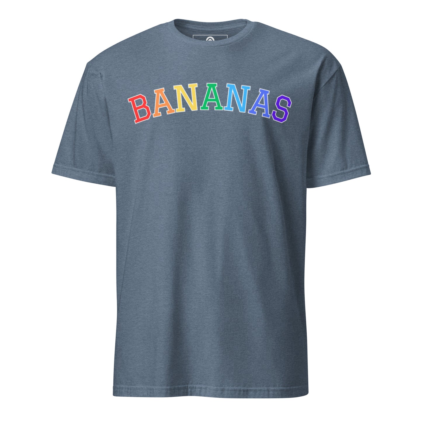 Indigo Blue Rainbow Bananas T-Shirt