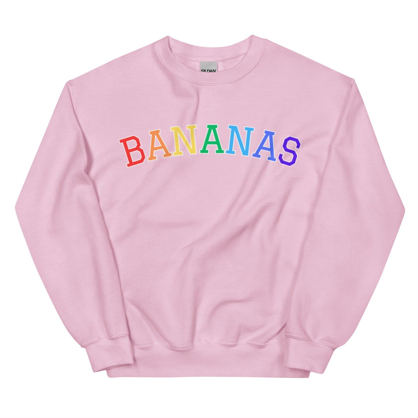 Pink Rainbow Bananas Sweatshirt