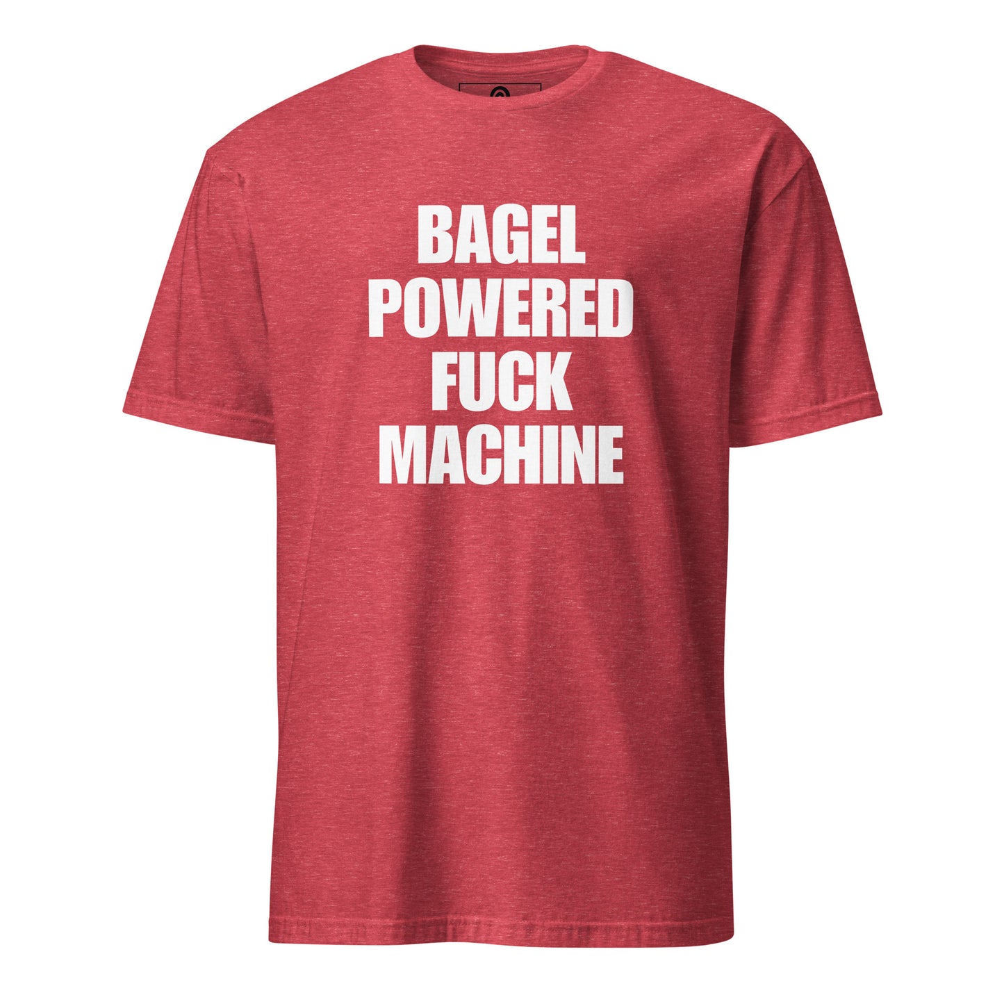 Red Bagel Powered Fuck Machine T-Shirt