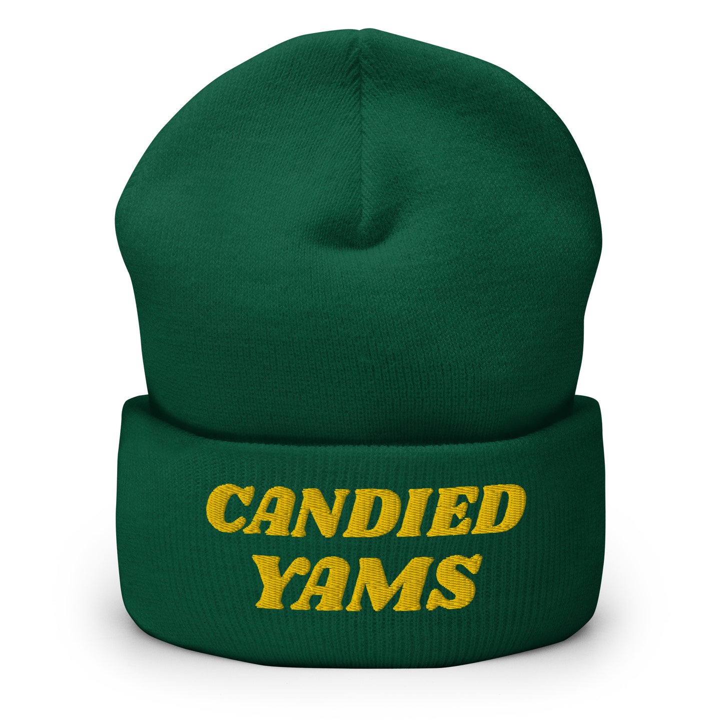 Candied Yams Cuffed Beanie