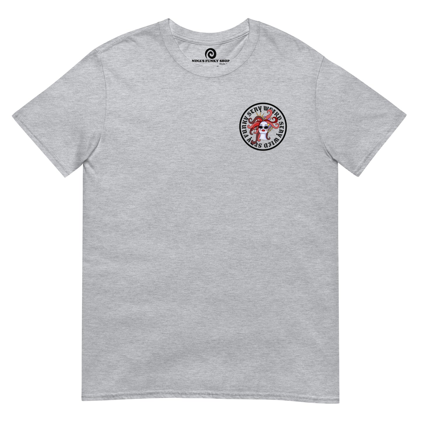Funky Weird Wild Face T-Shirt
