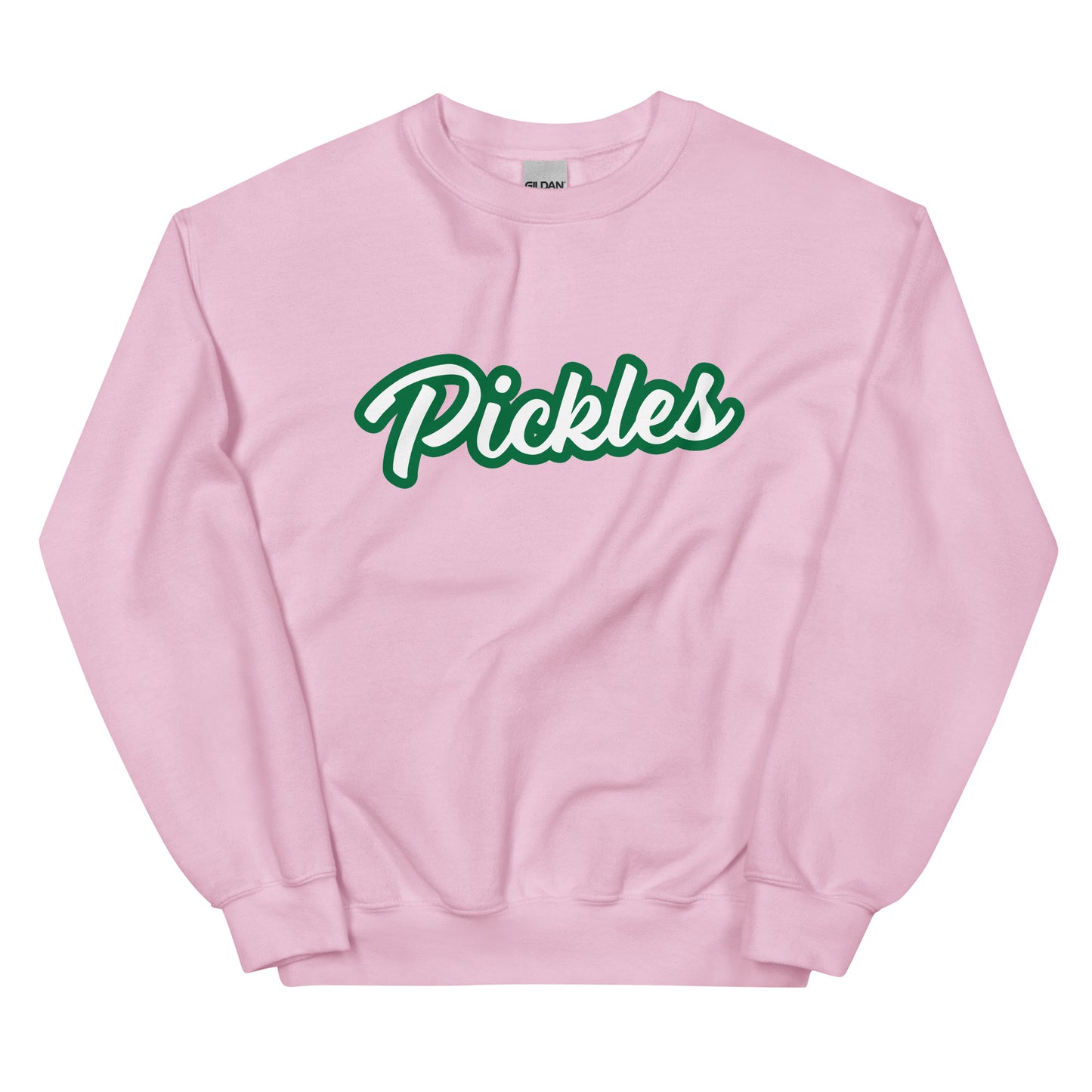 Pink Pickles Sweatshirt - Do you love pickles? Looking for a gift for a pickle lover? Our Pickle Crewneck Sweatshirt is cozy, soft, and made just for you! Eat your favorite pickles in this funny sweatshirt.
