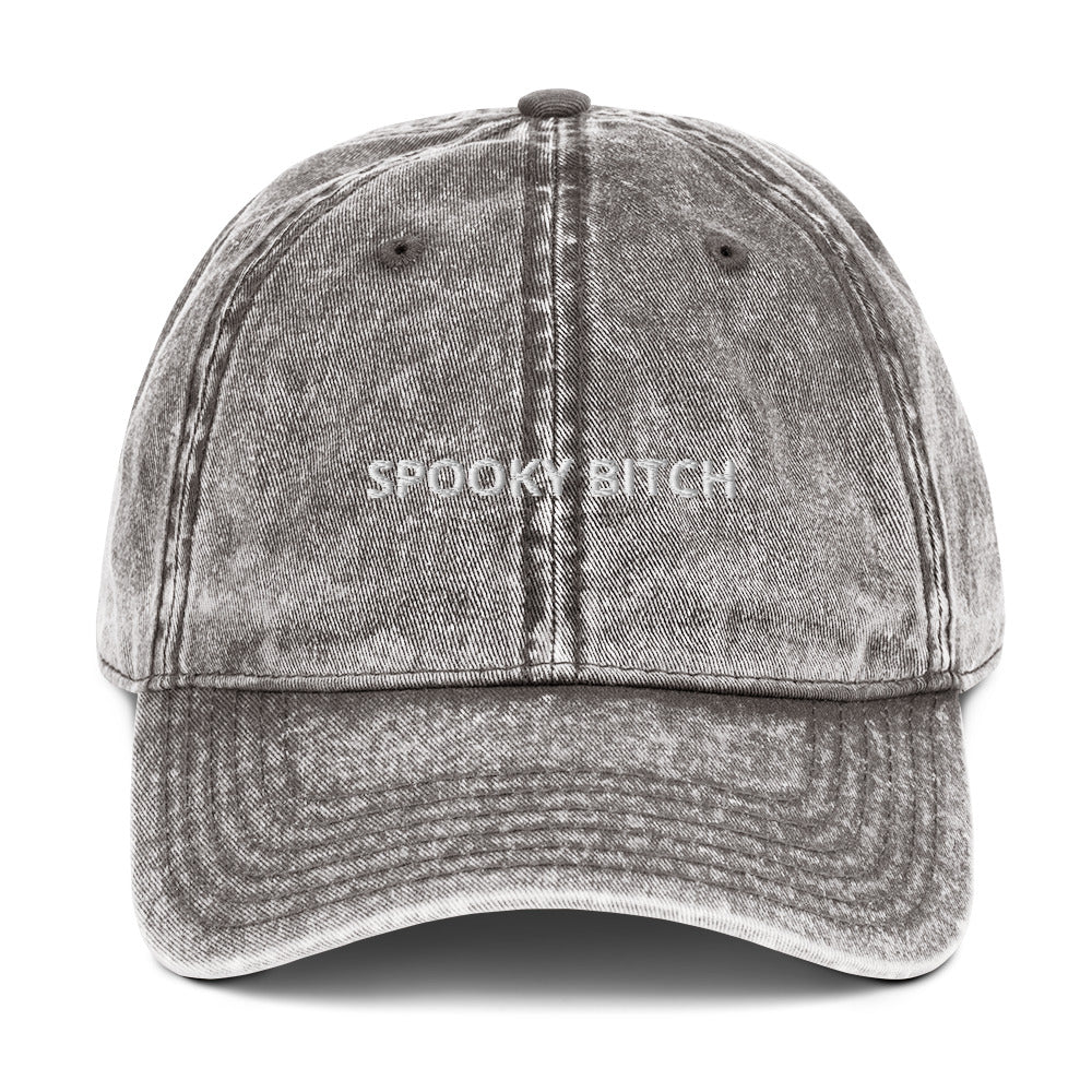 Spooky Bitch Vintage Dad Hat
