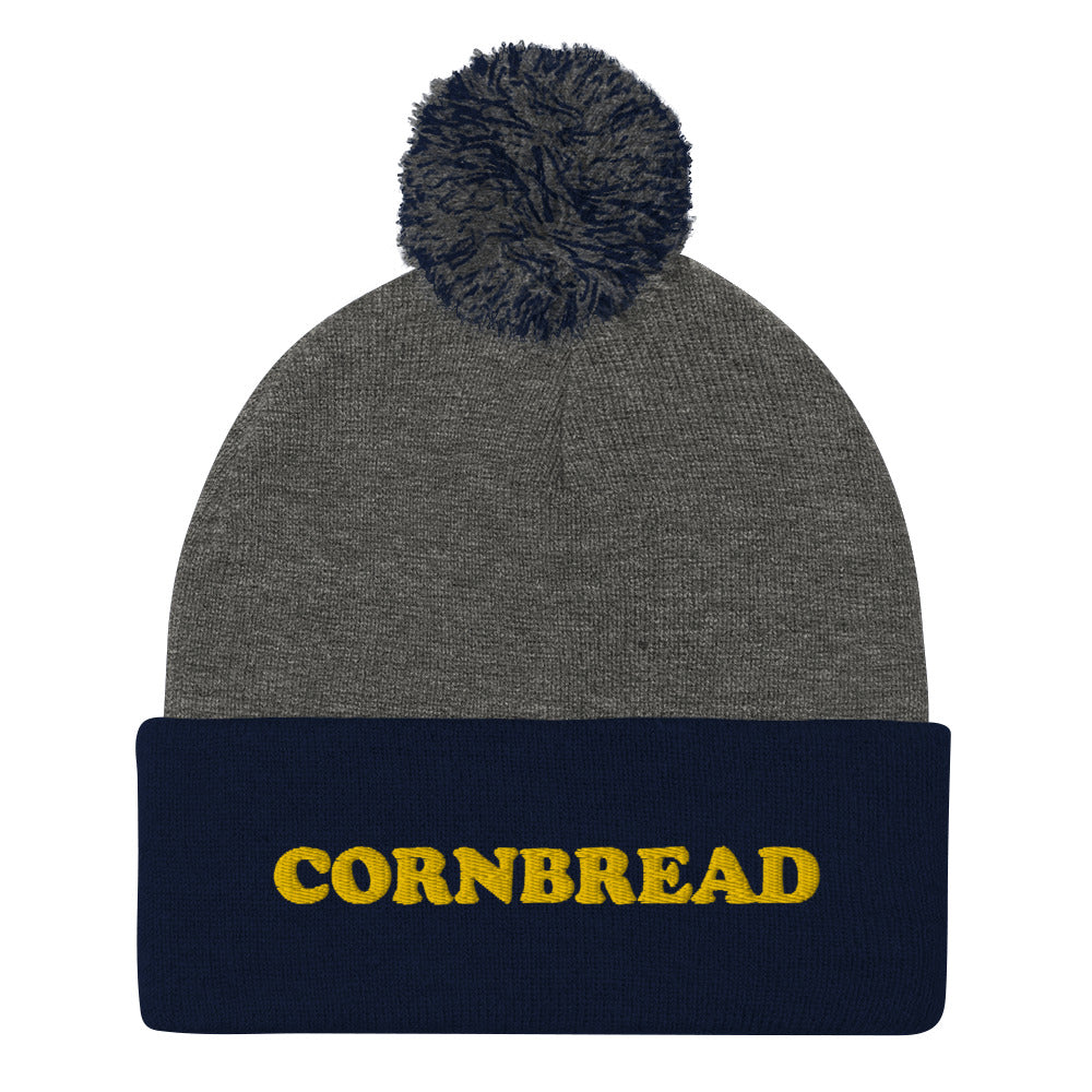 Is cornbread the favorite festive food? This funky cornbread beanie is a cozy funny hat for cold weather. It's a unique and quirky winter hat for foodies and cornbread lovers. This weird hat is a perfect funny gift for foodies. Love food and streetwear? Shop weird food hats, funny foodie beanies, and unique tshirts.