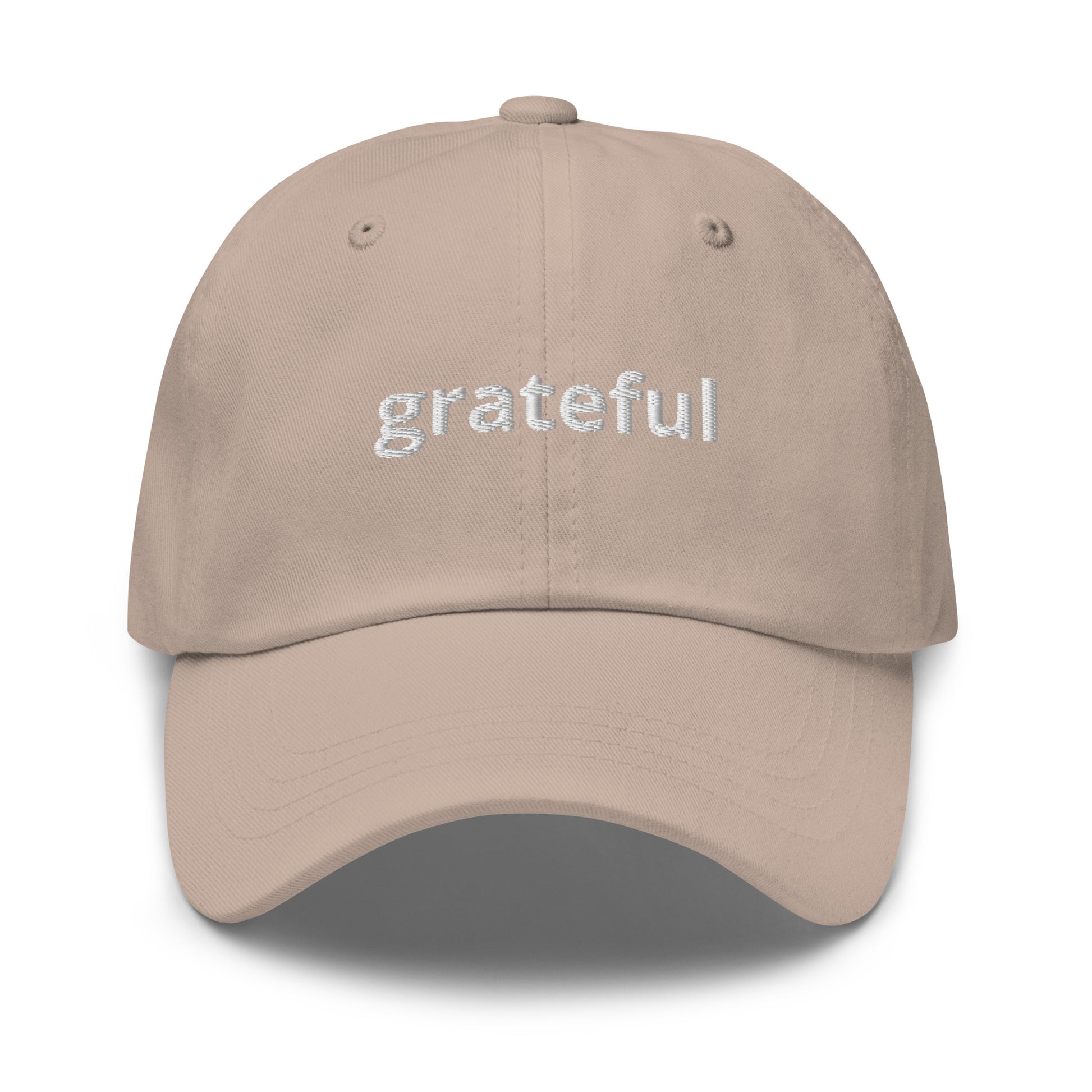 Beige Grateful Dad Hat