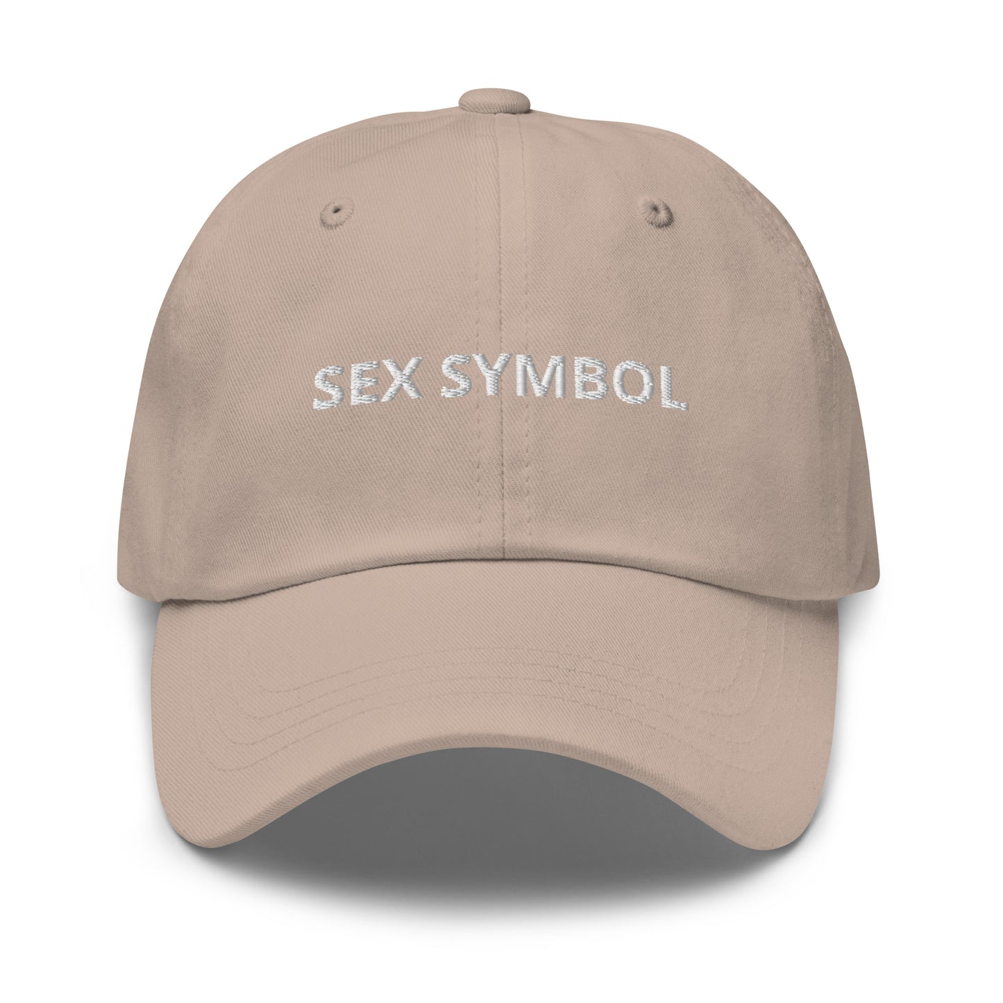 Beige Sex Symbol Dad Hat