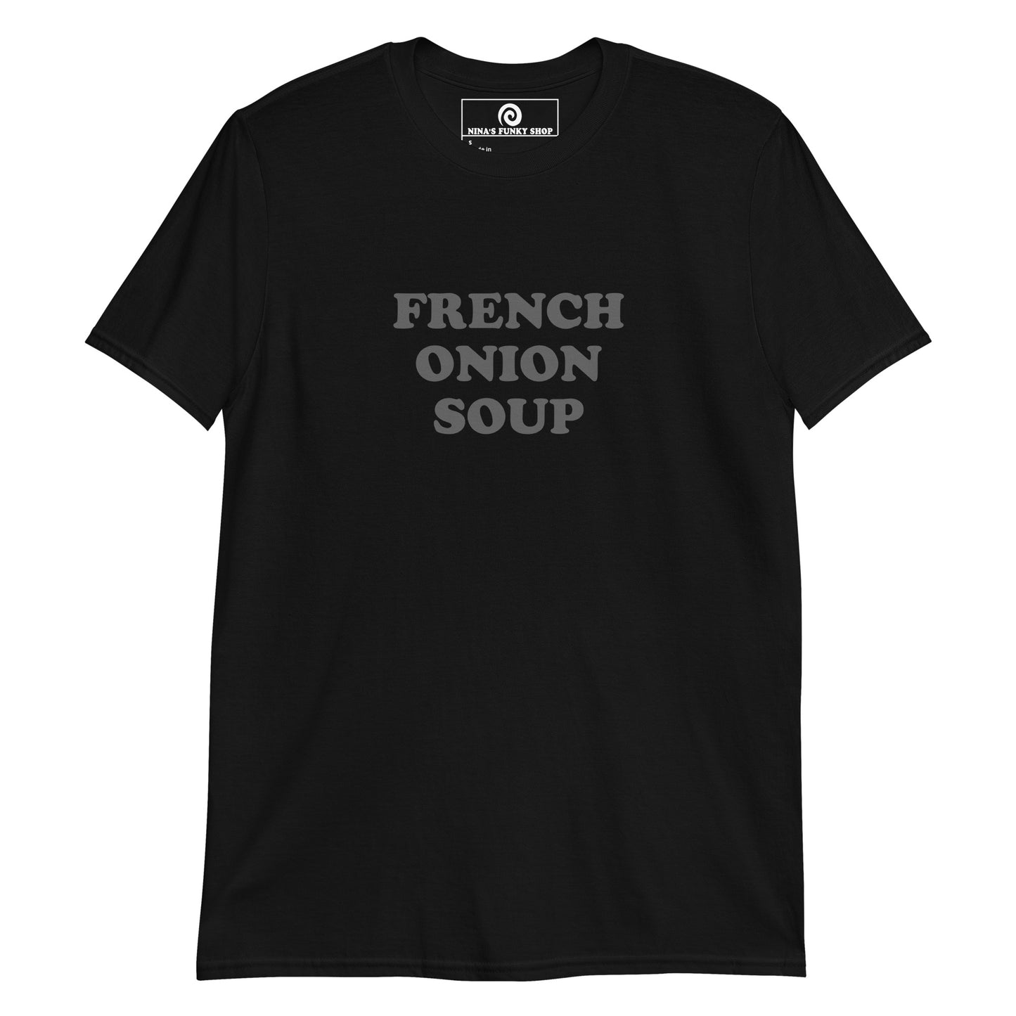 Black French Onion Soup T-Shirt
