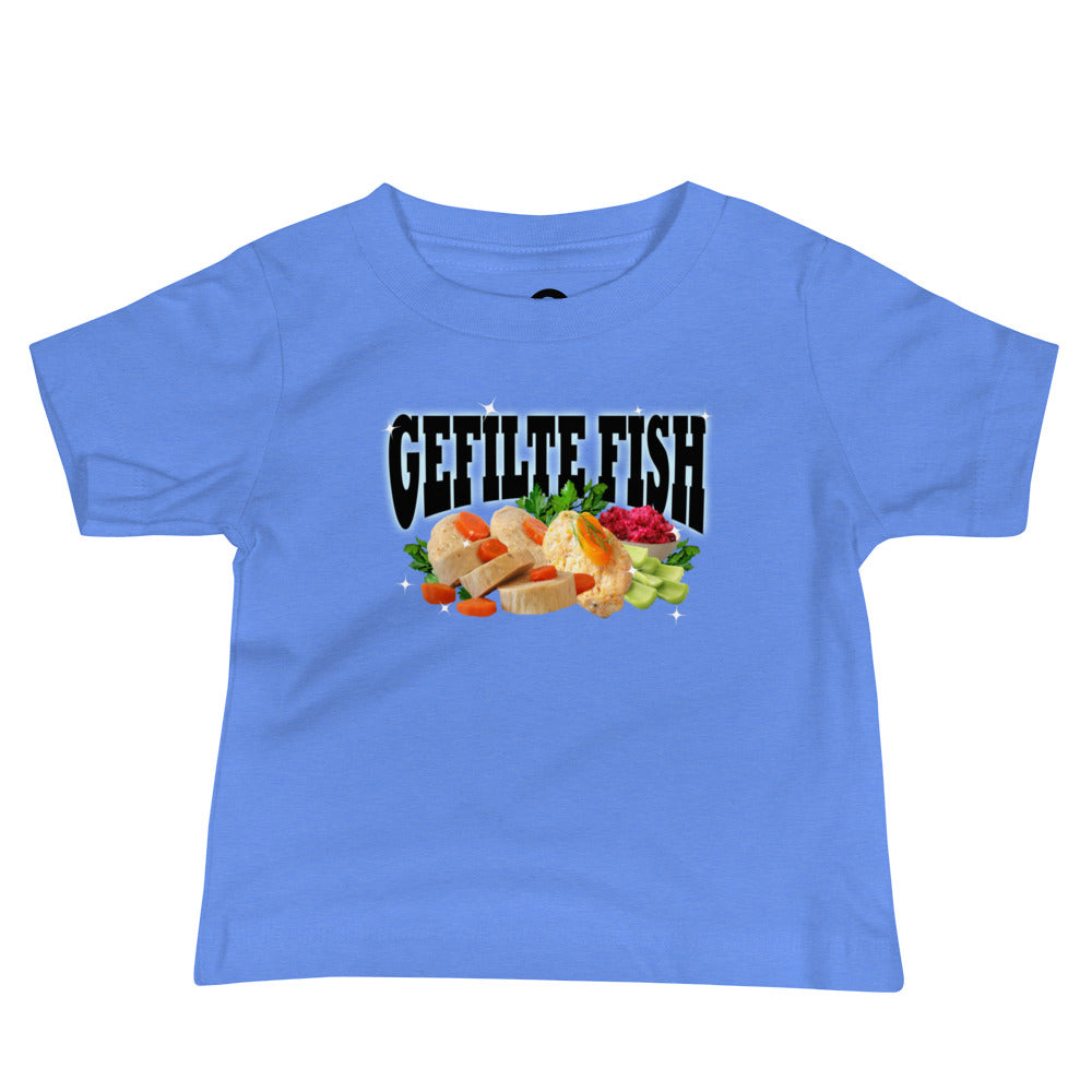 Blue Gefilte Fish Baby T-Shirt
