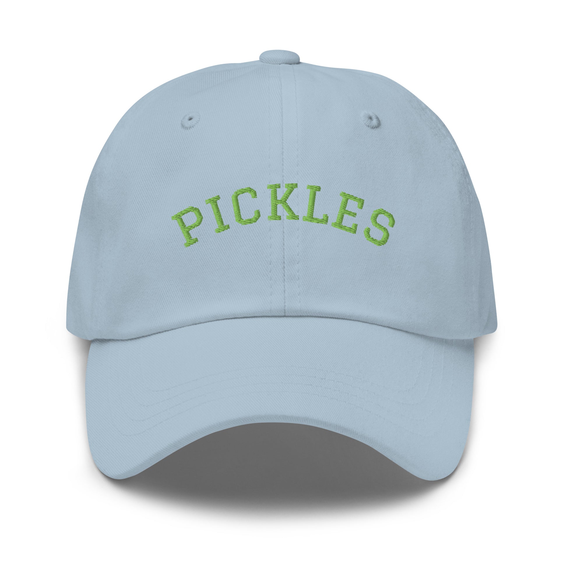 Blue Varsity Style Pickles Dad Hat