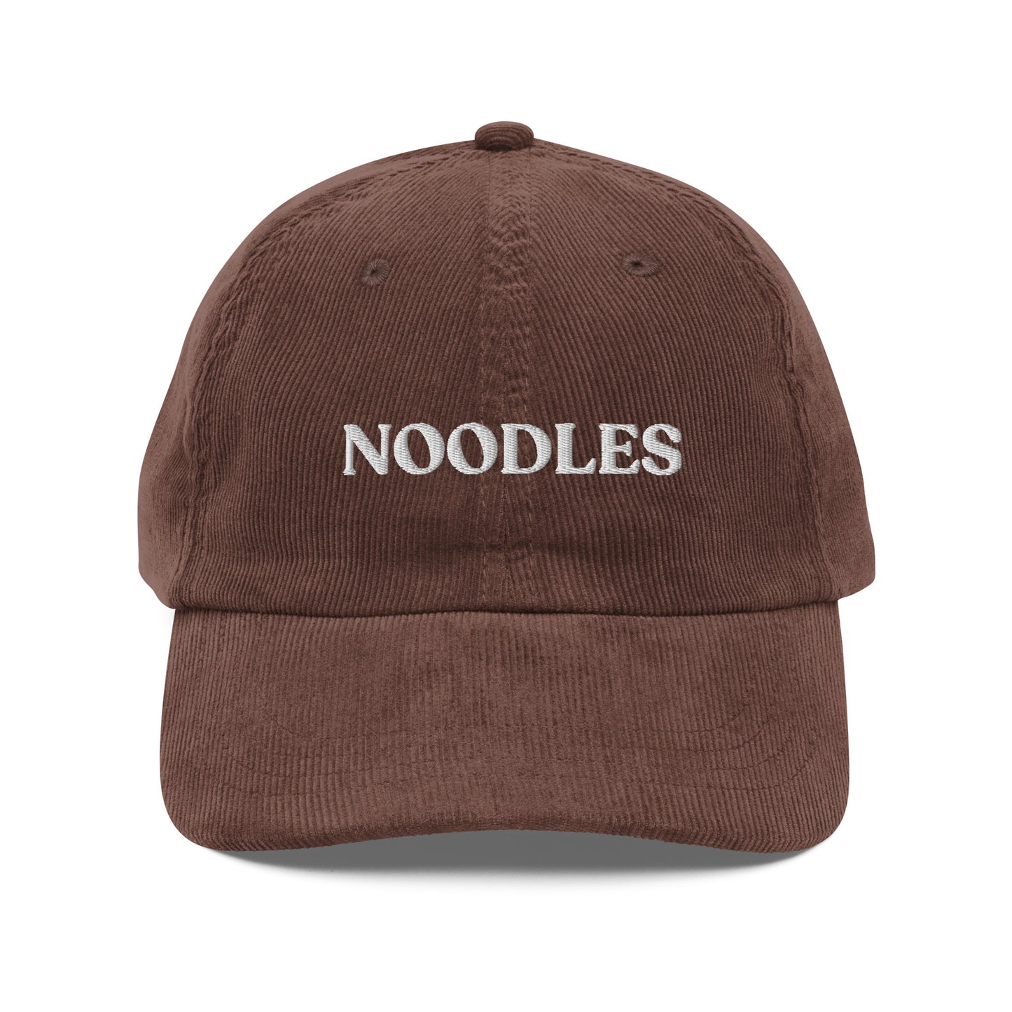 Brown Noodles Corduroy Hat
