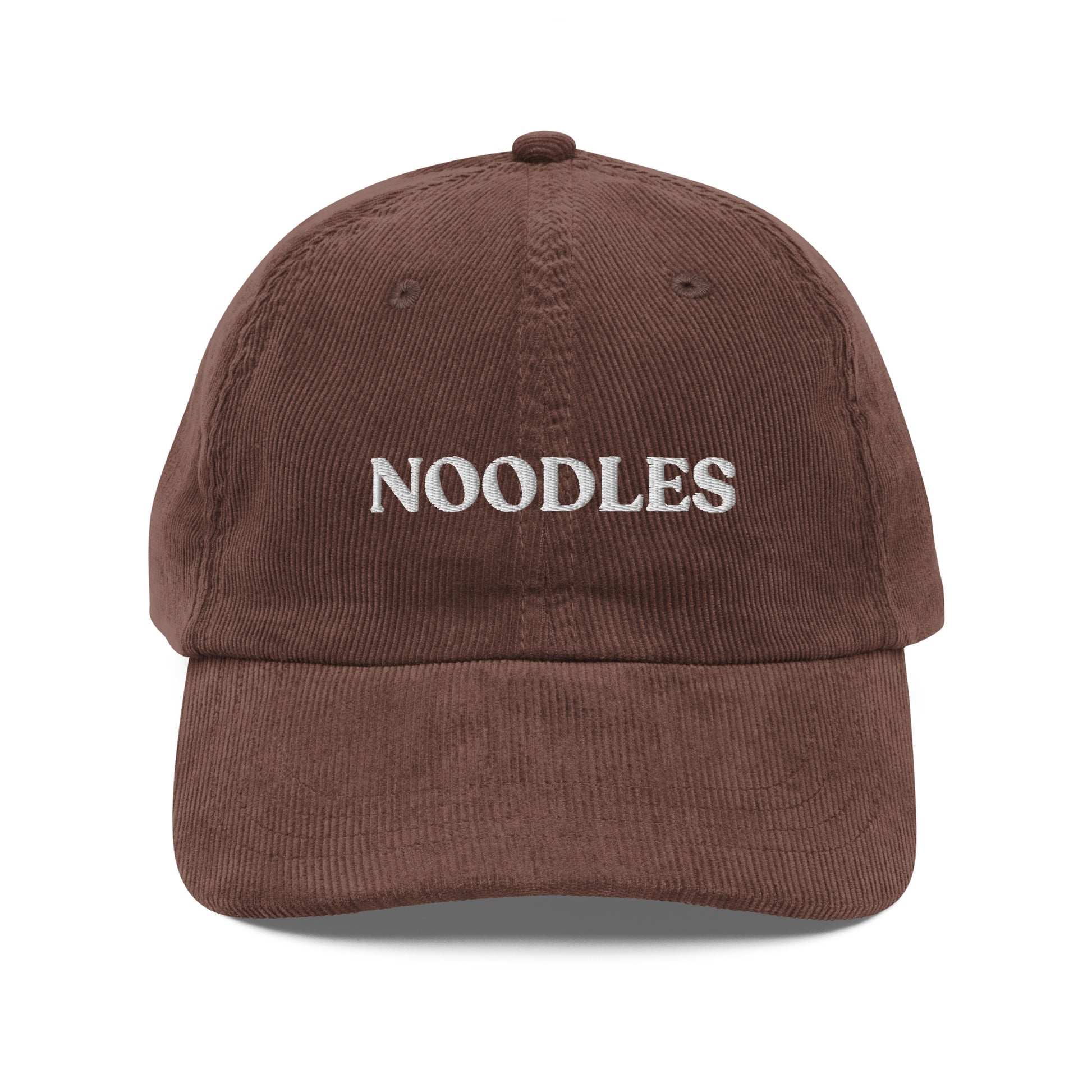 Brown Noodles Corduroy Hat