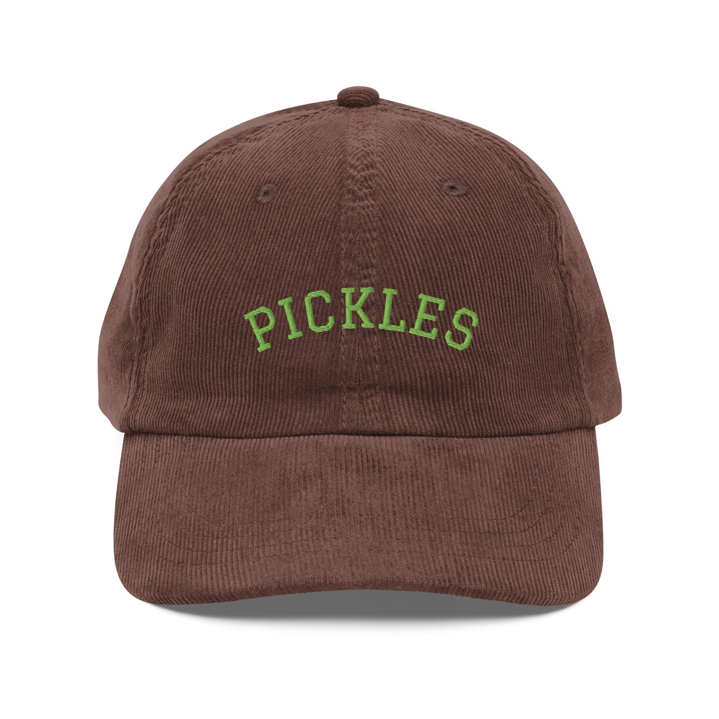 Brown Pickles Corduroy Hat