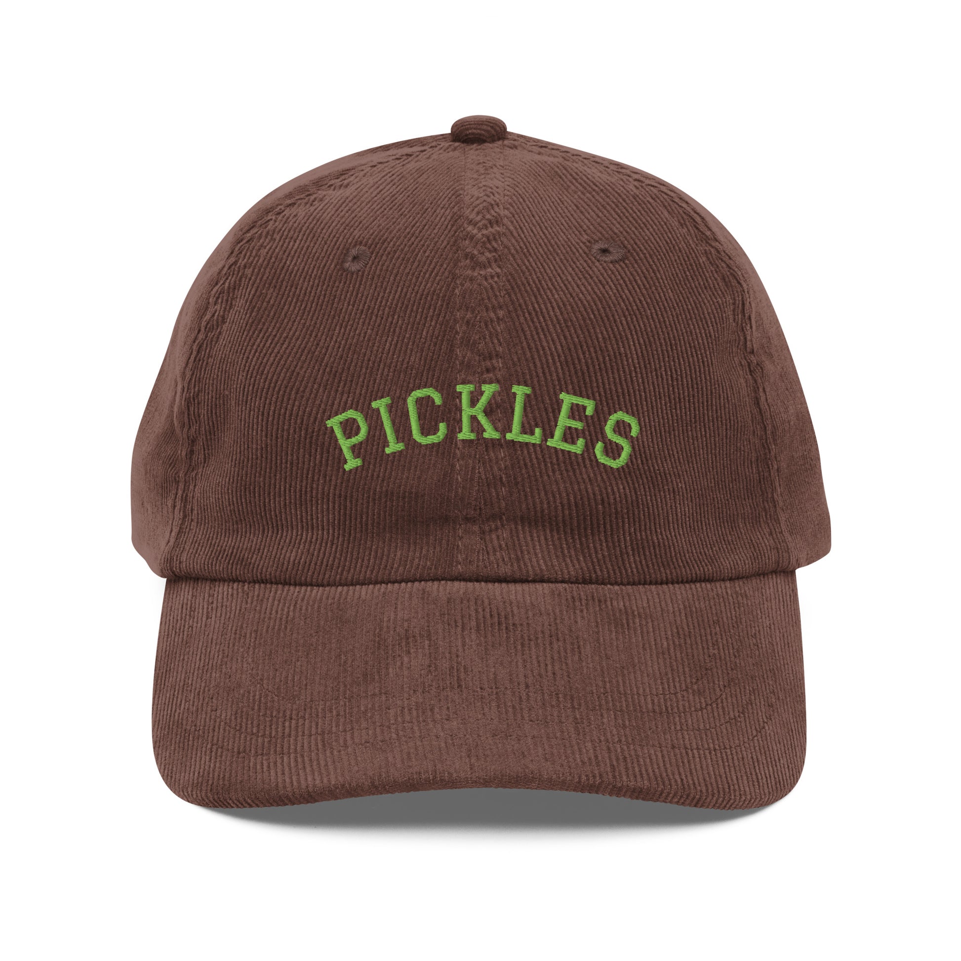Brown Pickles Corduroy Hat