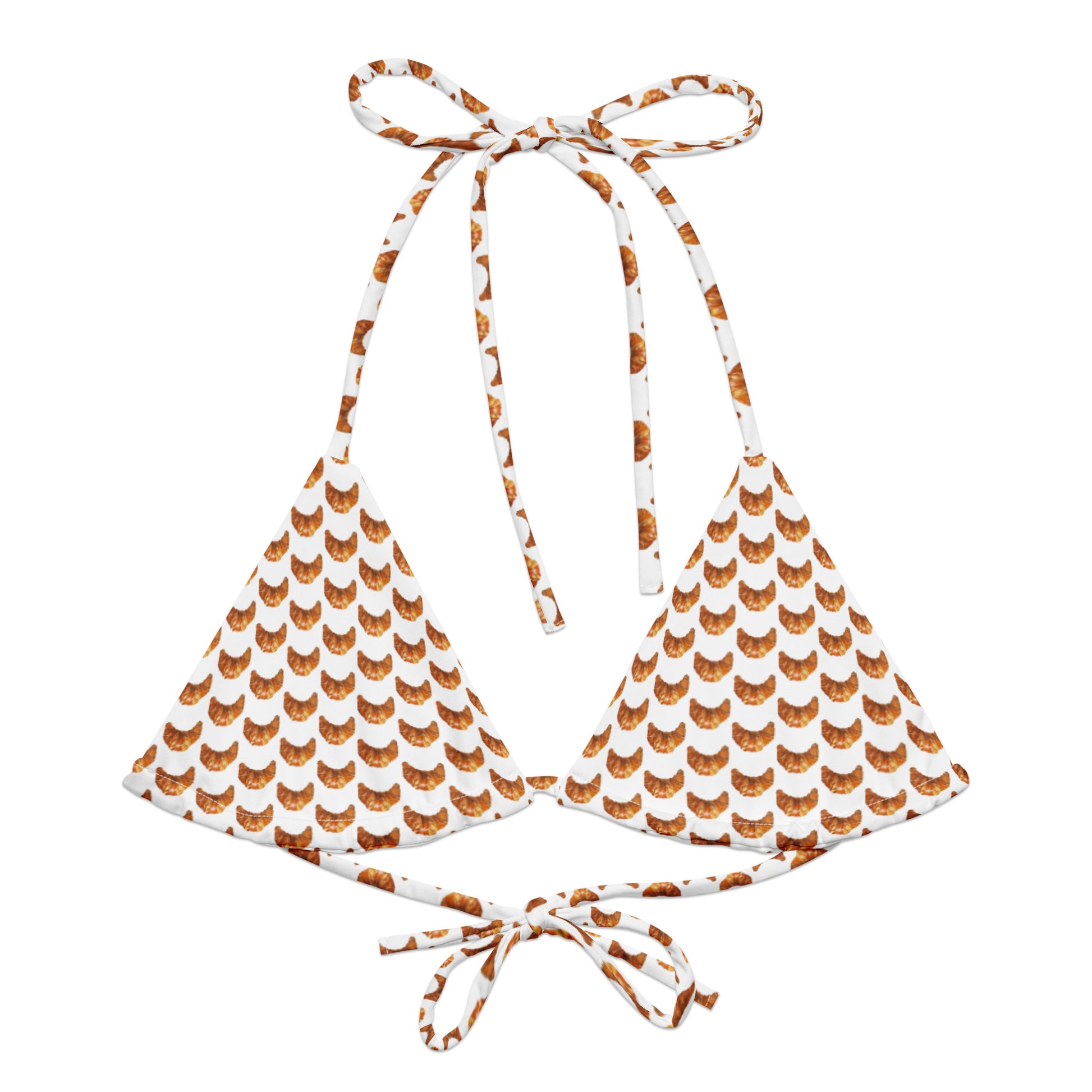 Croissant Recycled Bikini Top