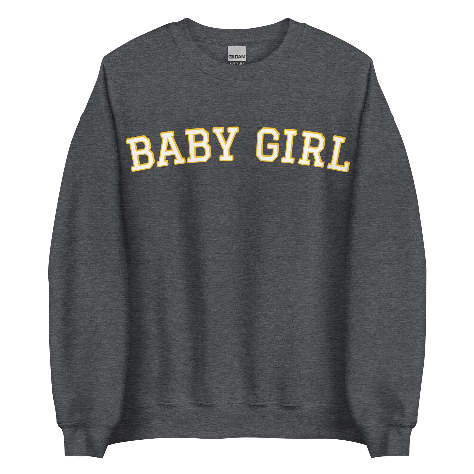 Dark Gray Baby Girl Sweatshirt