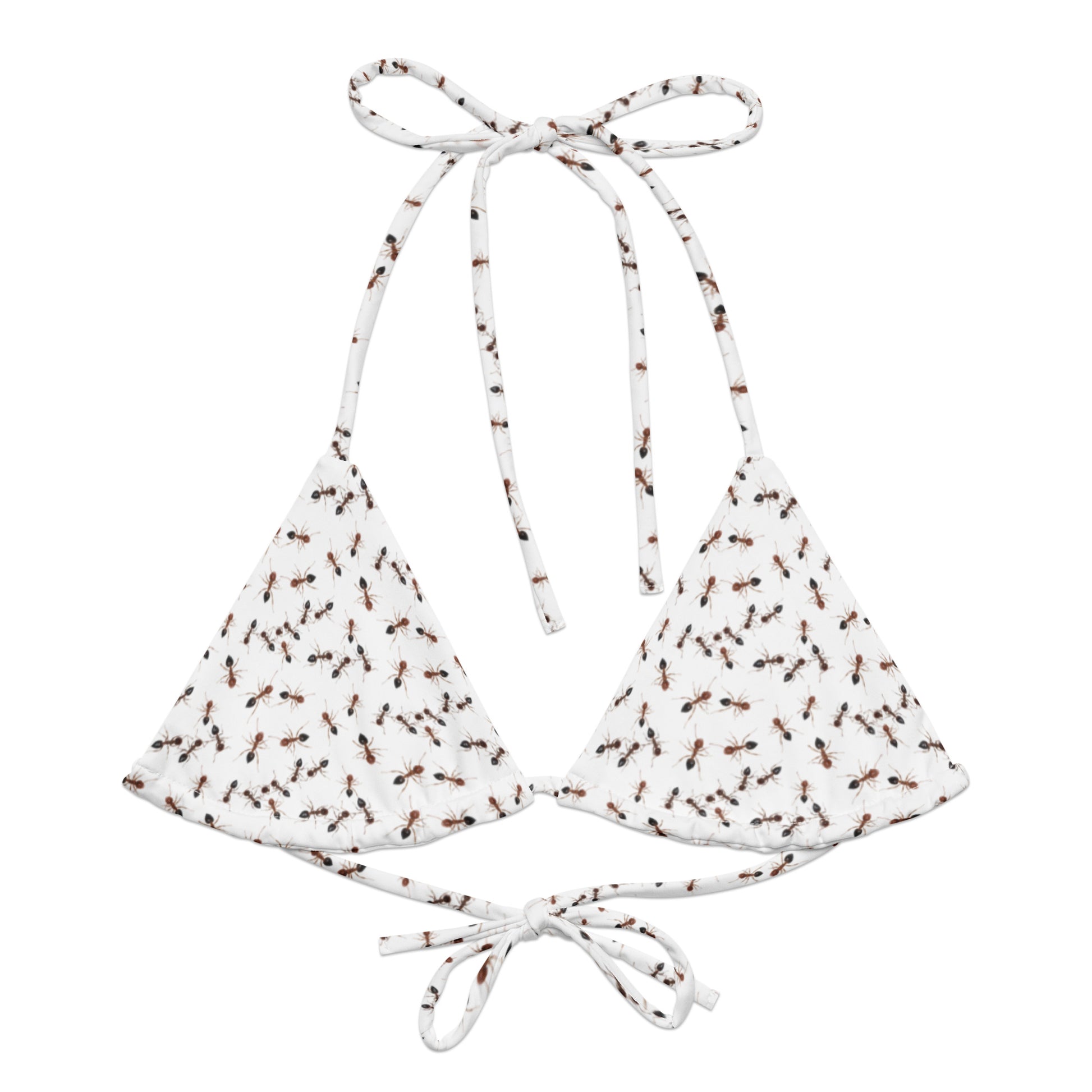 Fire Ants Recycled Bikini Top