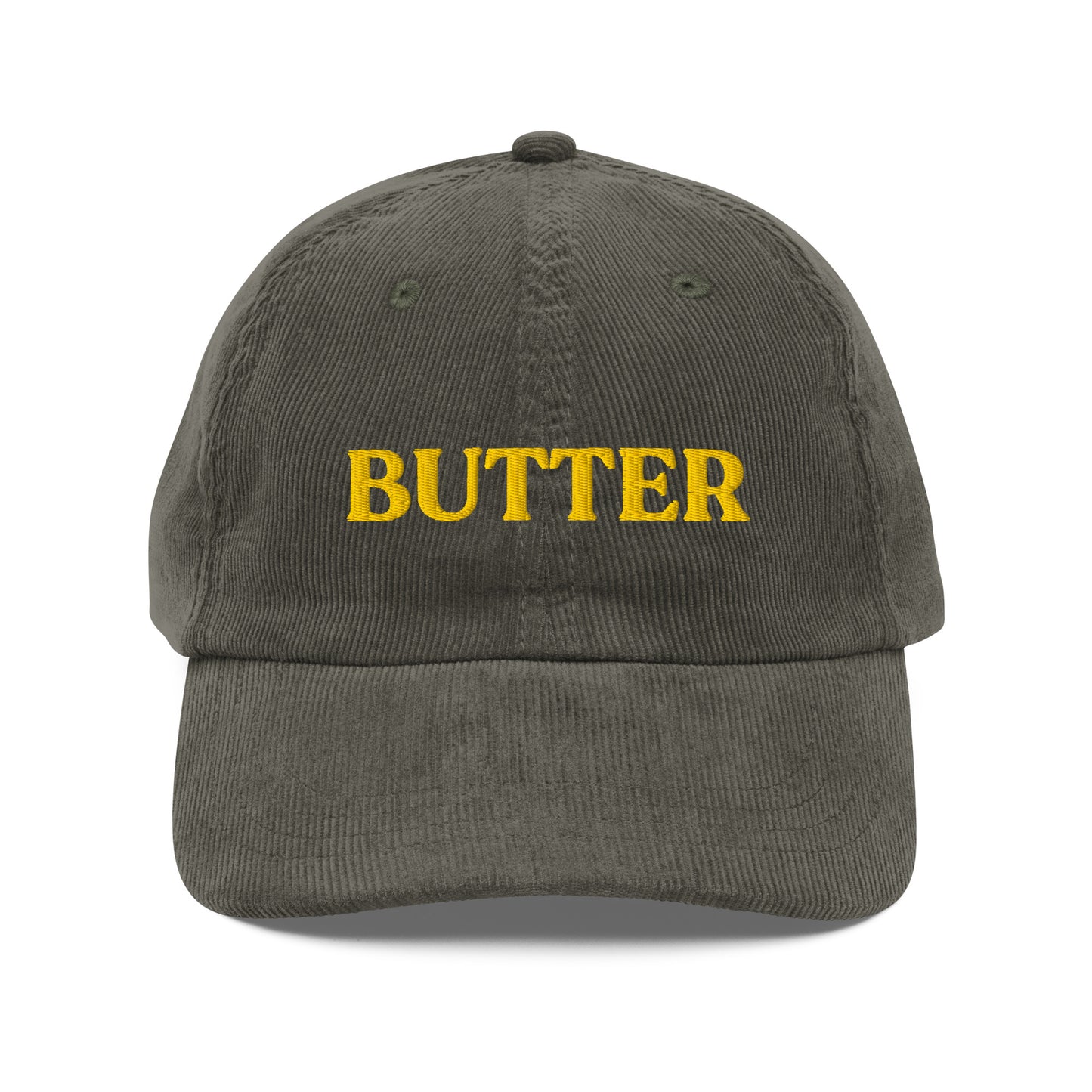 Green Butter Corduroy Hat