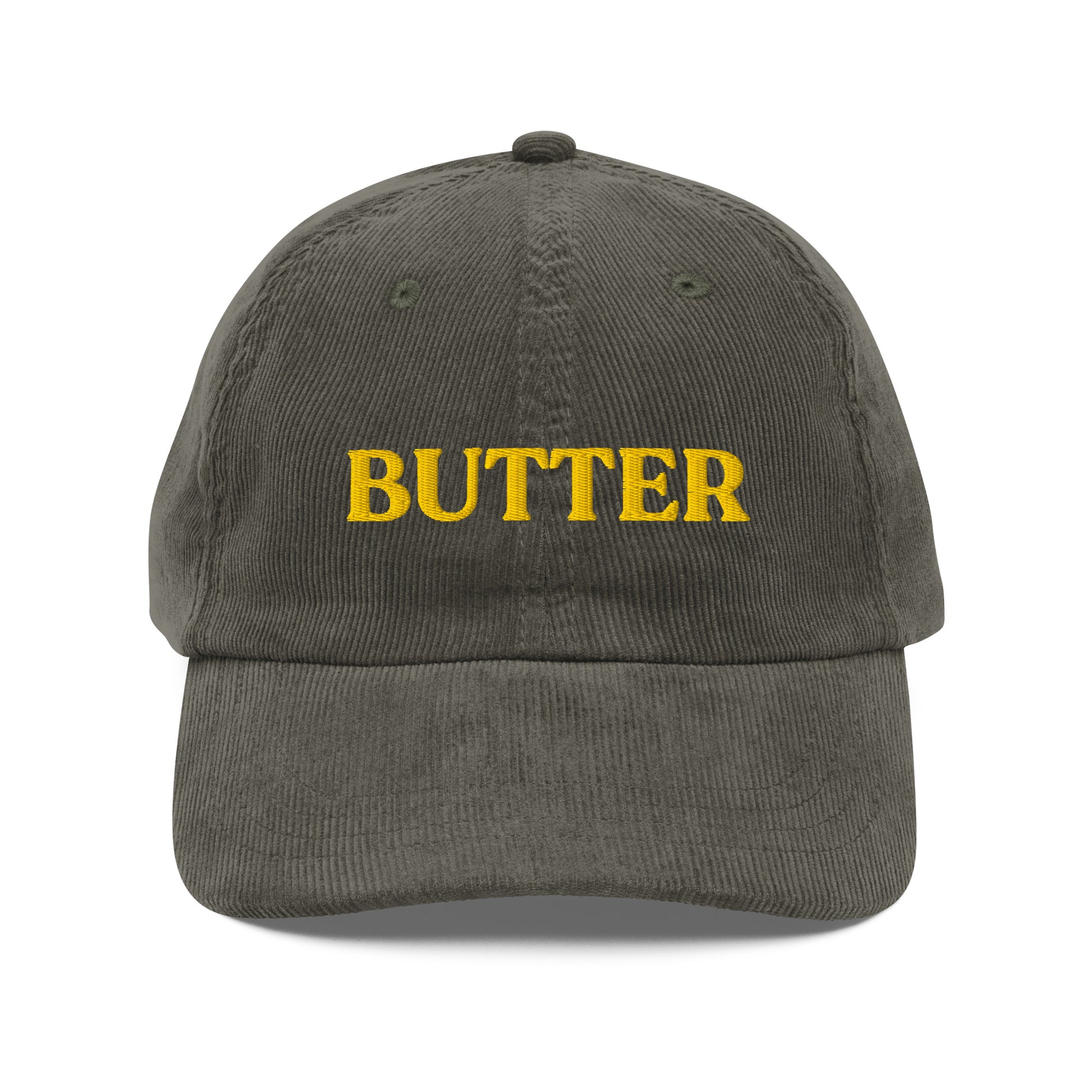 Green Butter Corduroy Hat