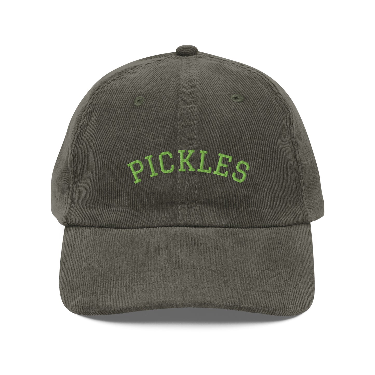 Green Pickles Corduroy Hat