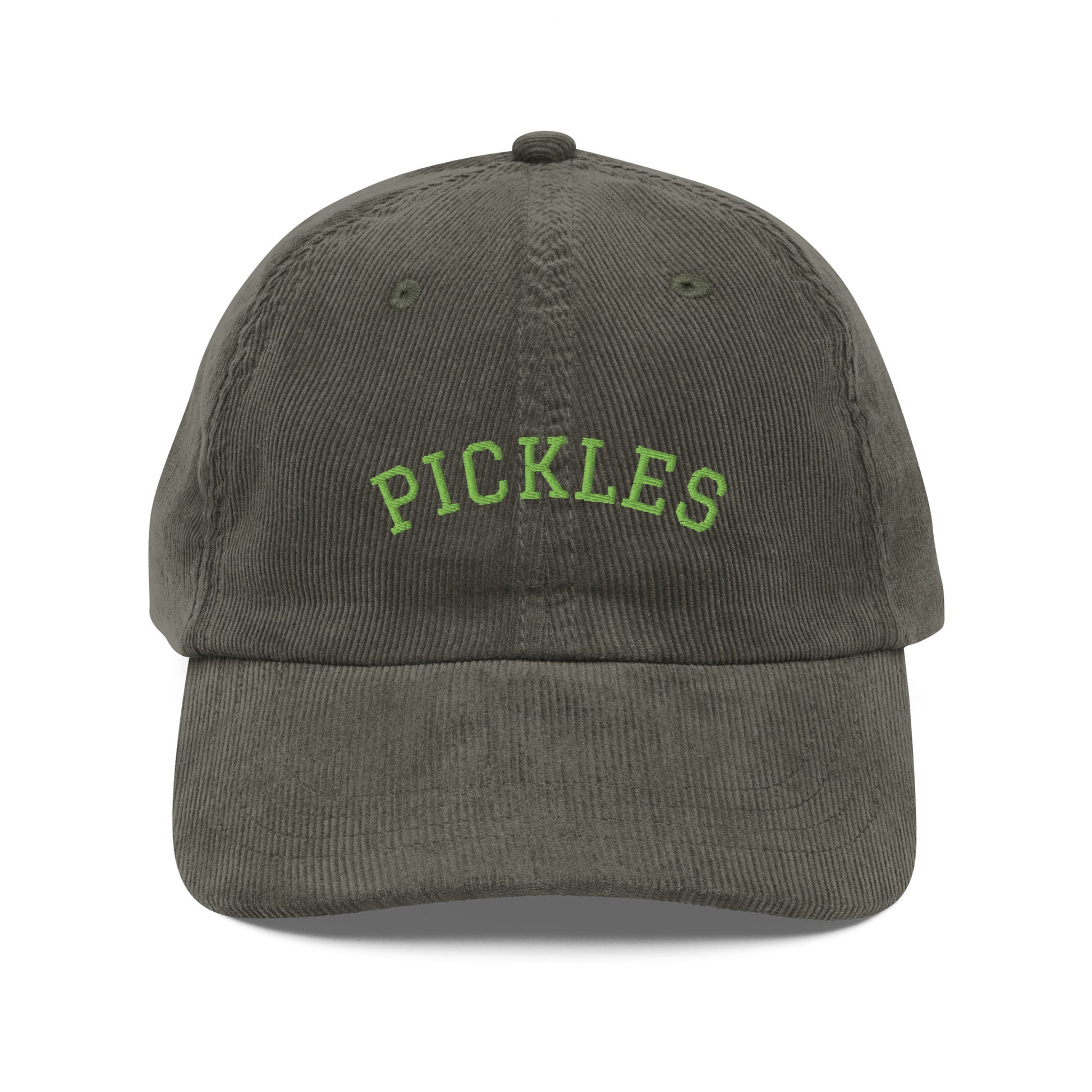 Green Pickles Corduroy Hat