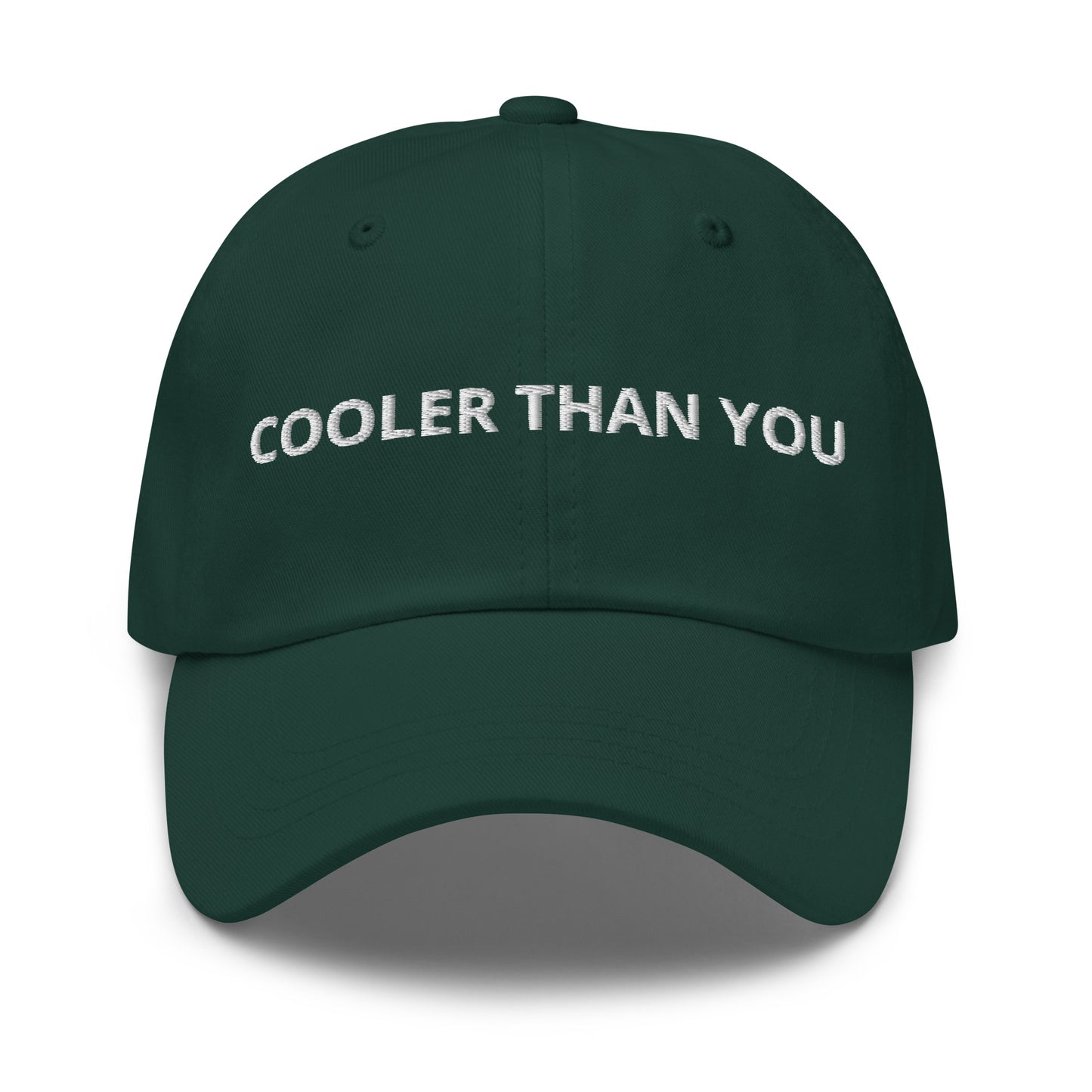 Green cooler than you dad hat