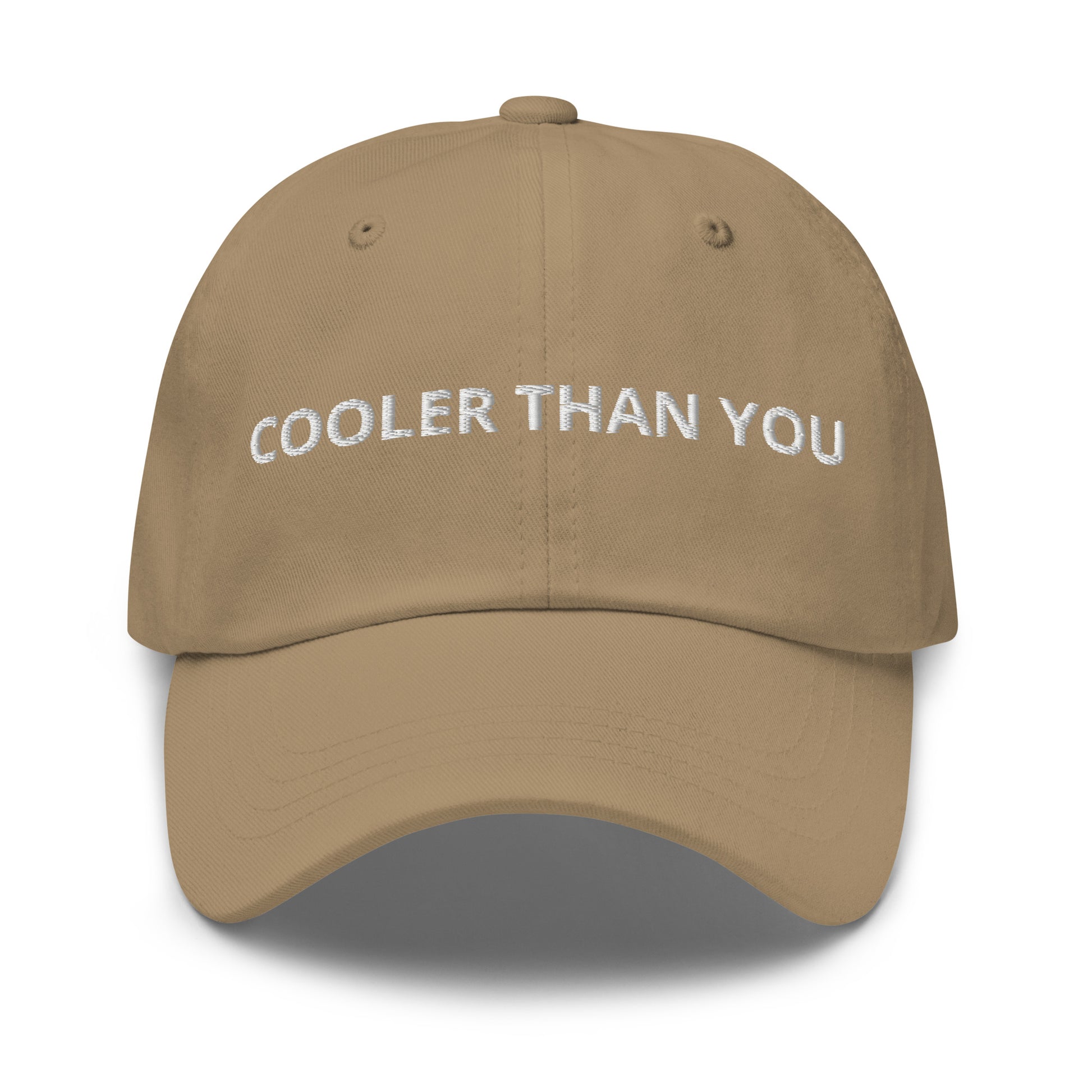 Khaki cooler than you dad hat