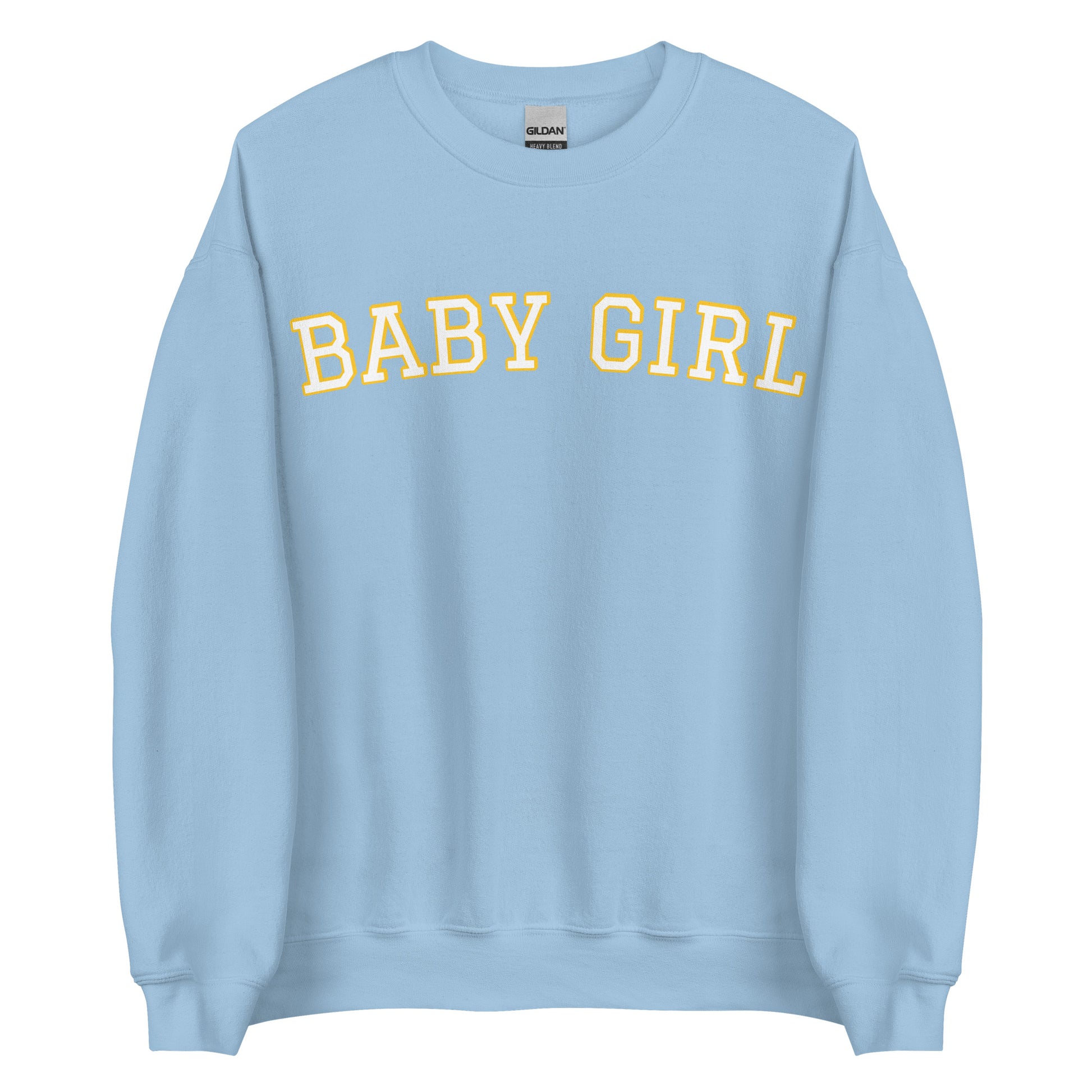 Light Blue Baby Girl Sweatshirt