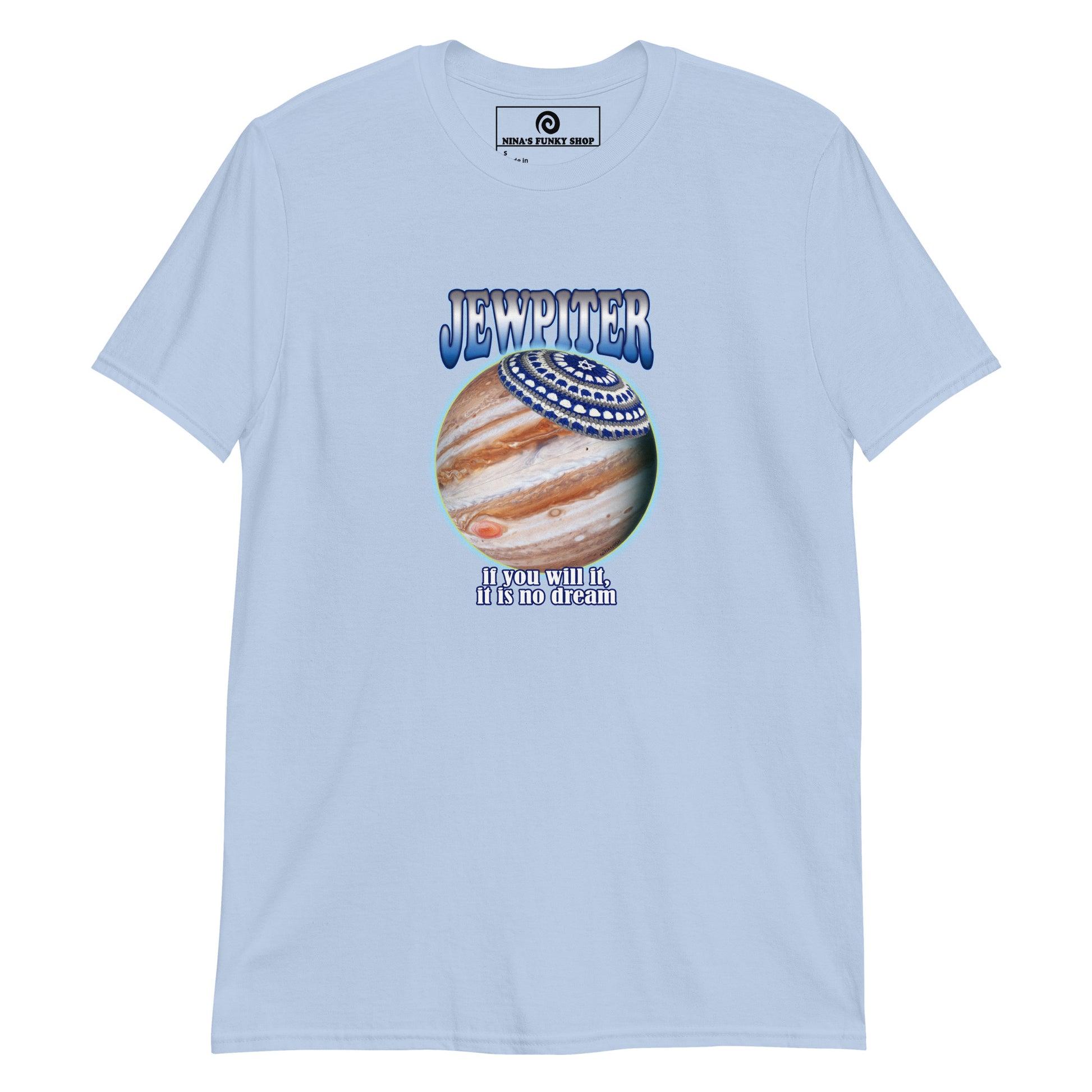Light Blue Jewpiter T-Shirt