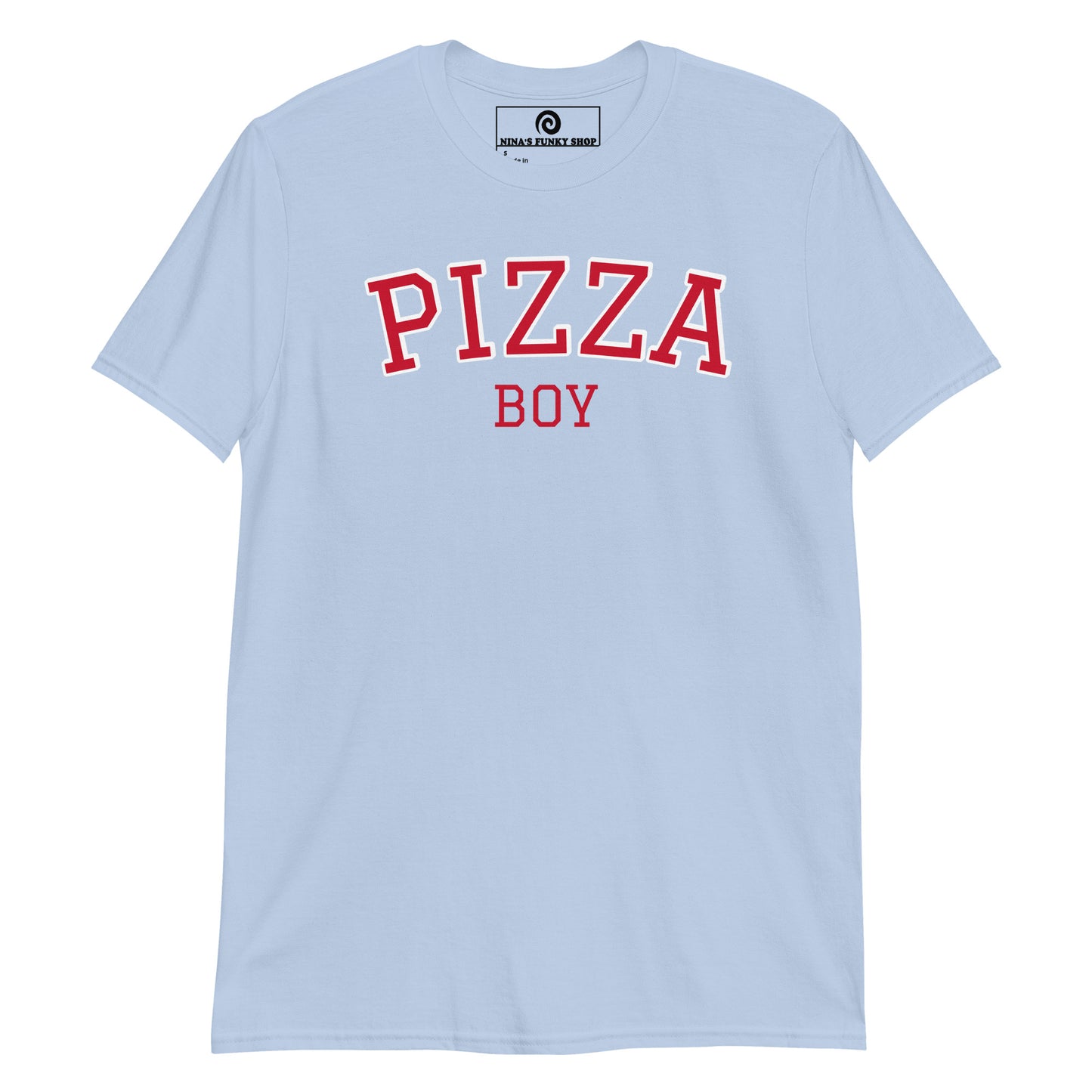 Light Blue Pizza Boy T-Shirt