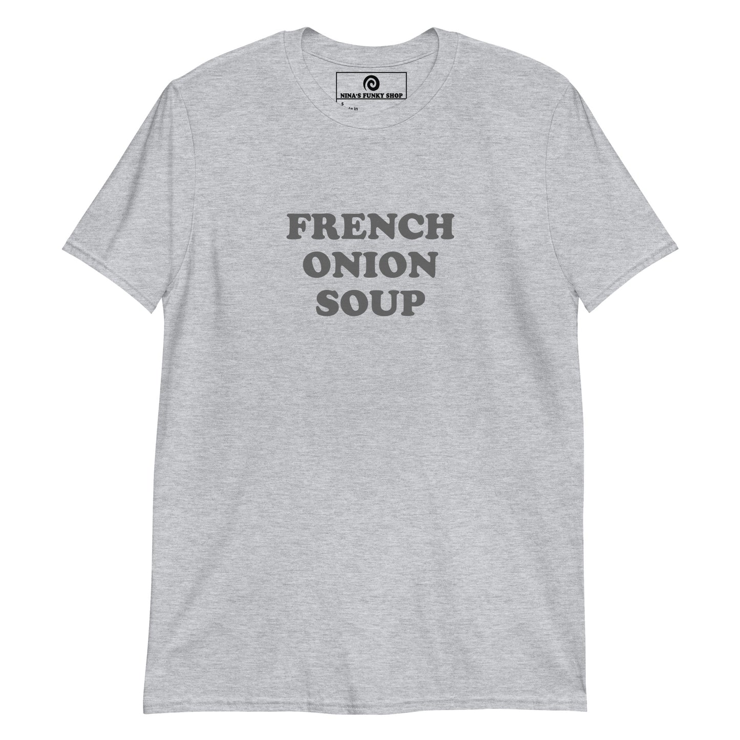 Light Gray French Onion Soup T-Shirt
