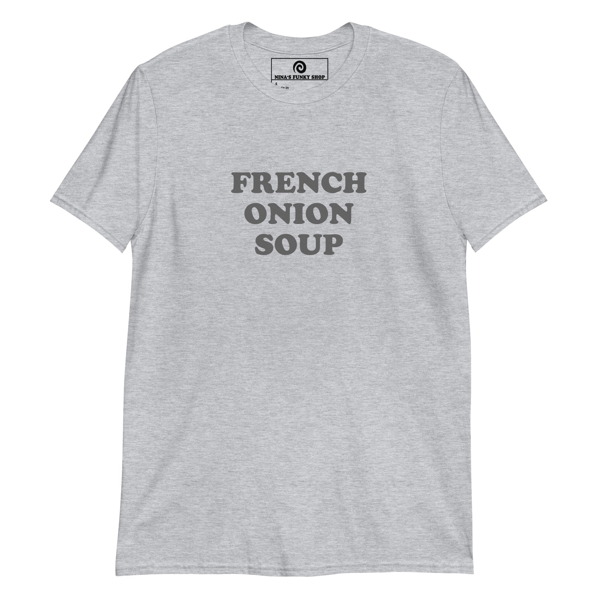 Light Gray French Onion Soup T-Shirt