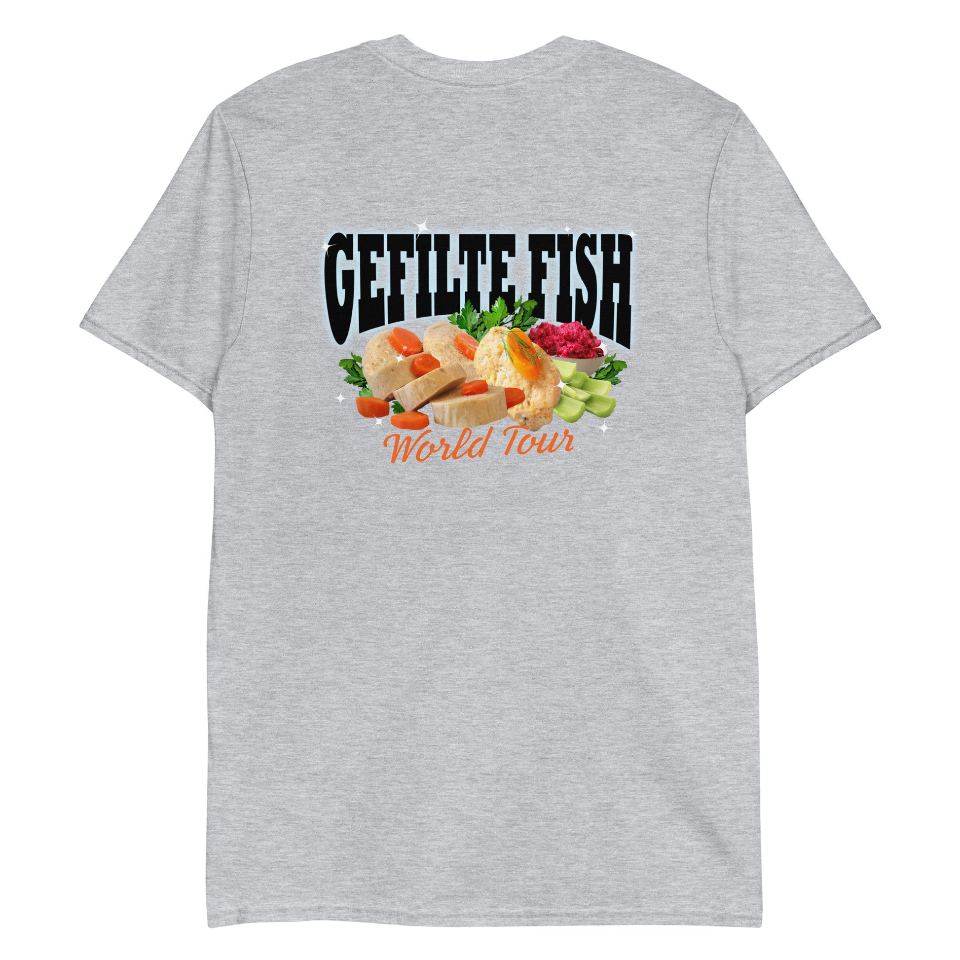Light Gray Gefilte Fish World Tour T-Shirt