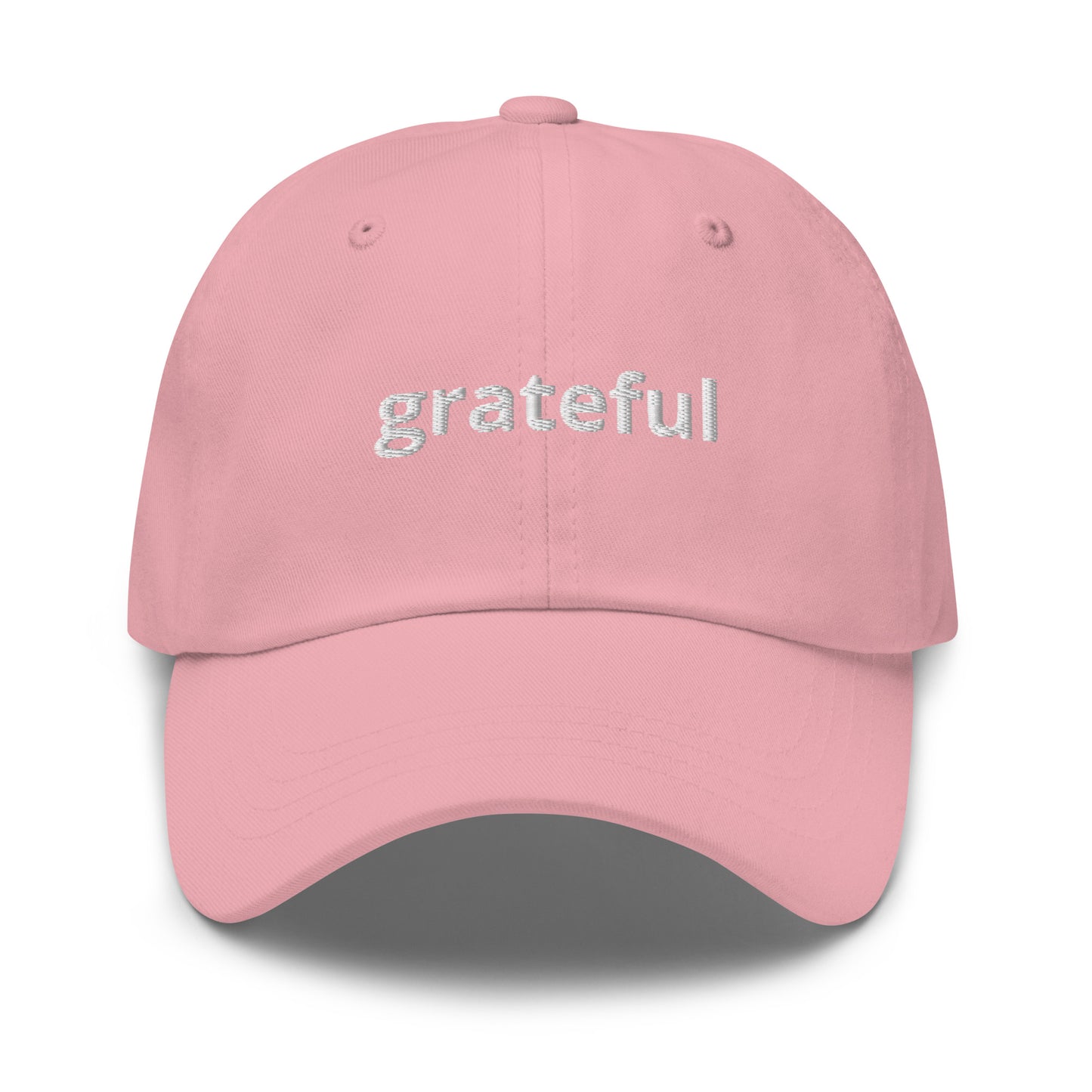 Light Pink Grateful Dad Hat