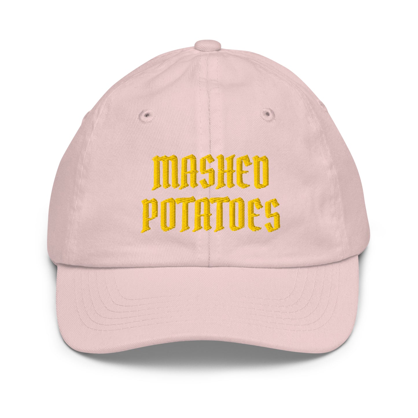 Light Pink Old Fashioned Mashed Potatoes Kids Baseball Hat