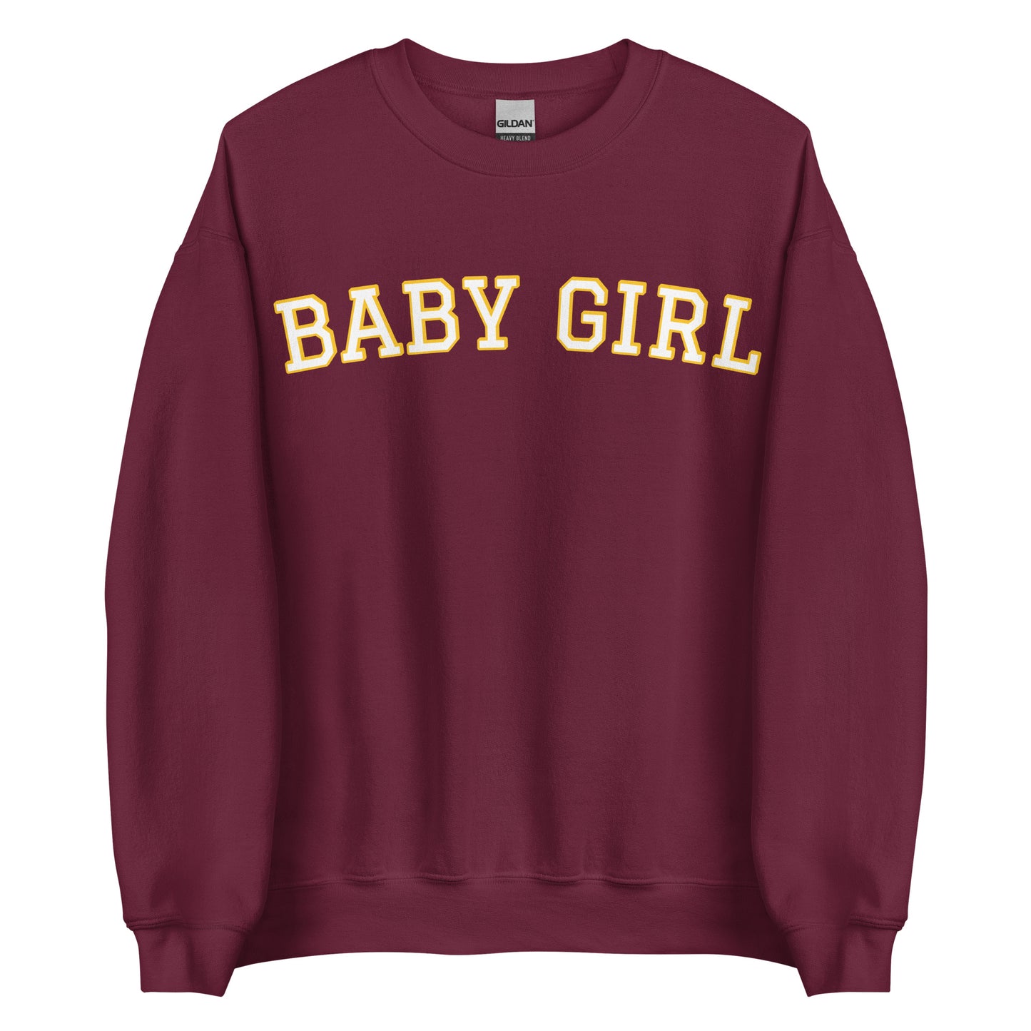 Maroon Baby Girl Sweatshirt