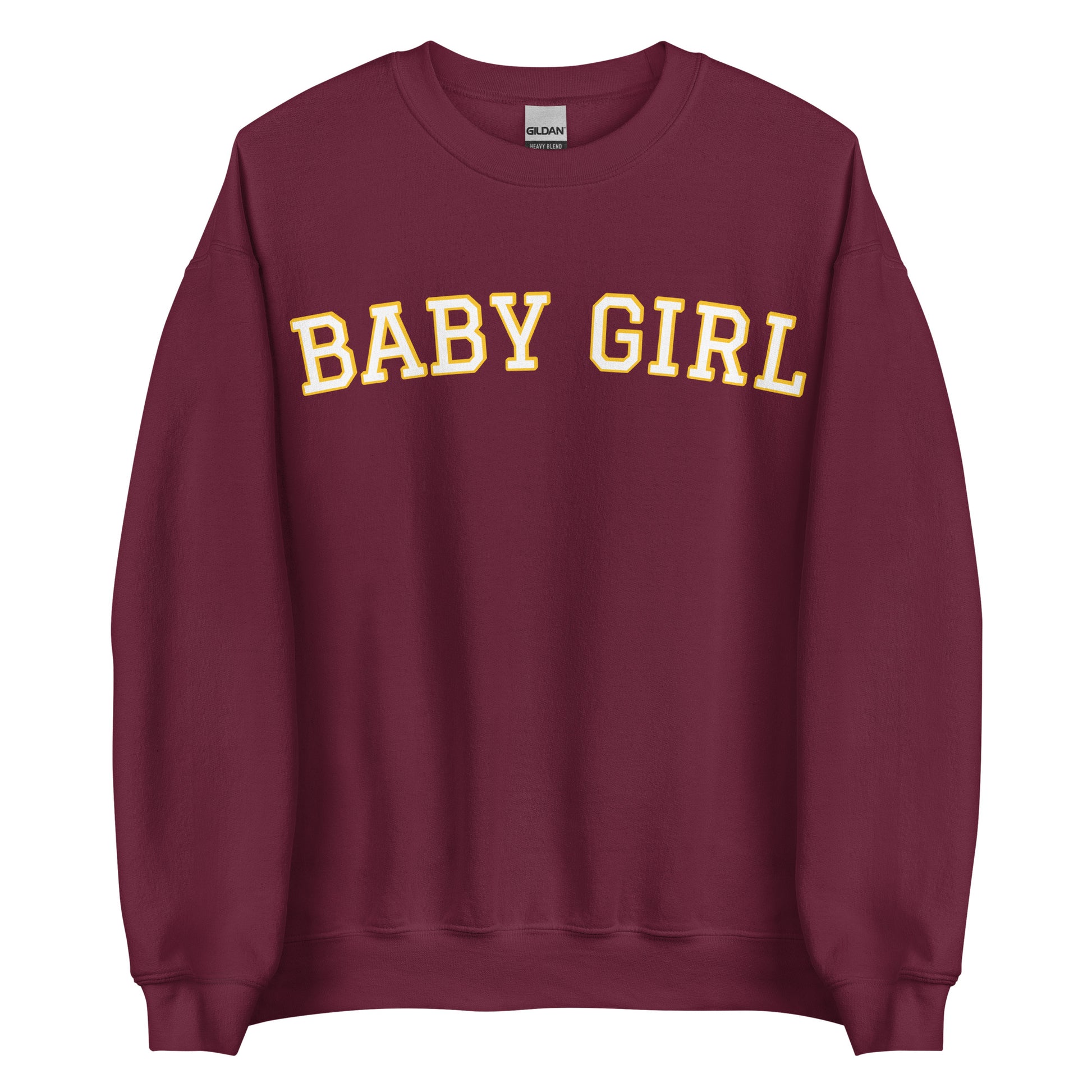 Maroon Baby Girl Sweatshirt