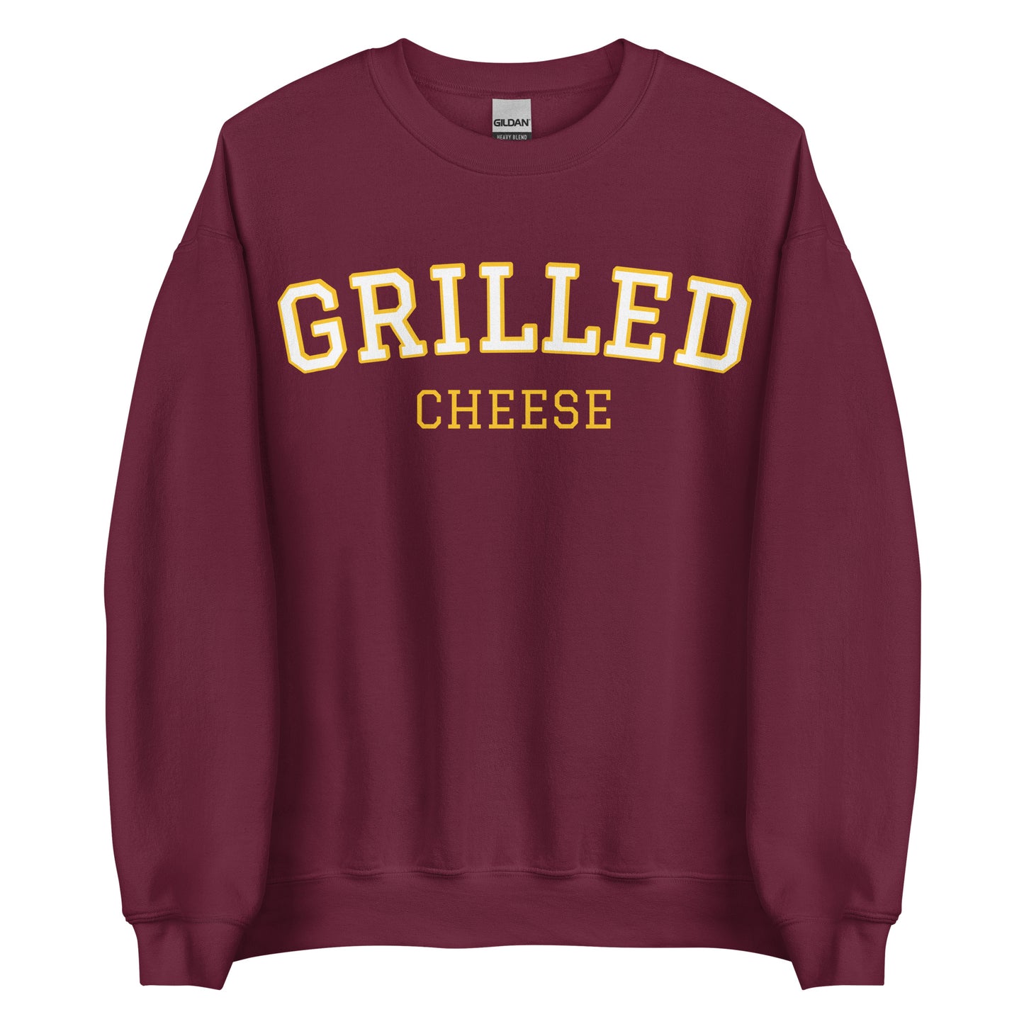 Maroon Grilled Cheese Sweatshirt
