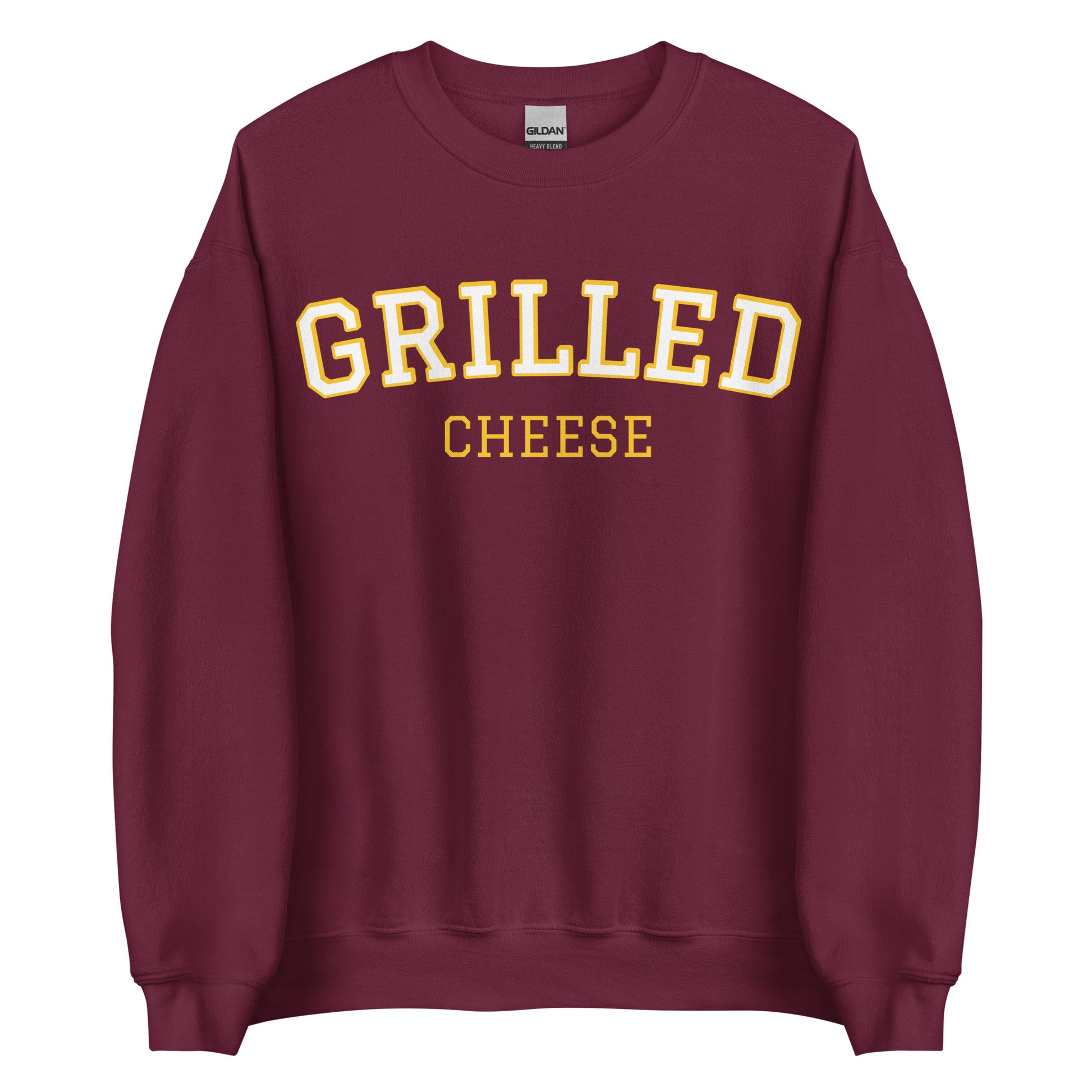 Maroon Grilled Cheese Sweatshirt