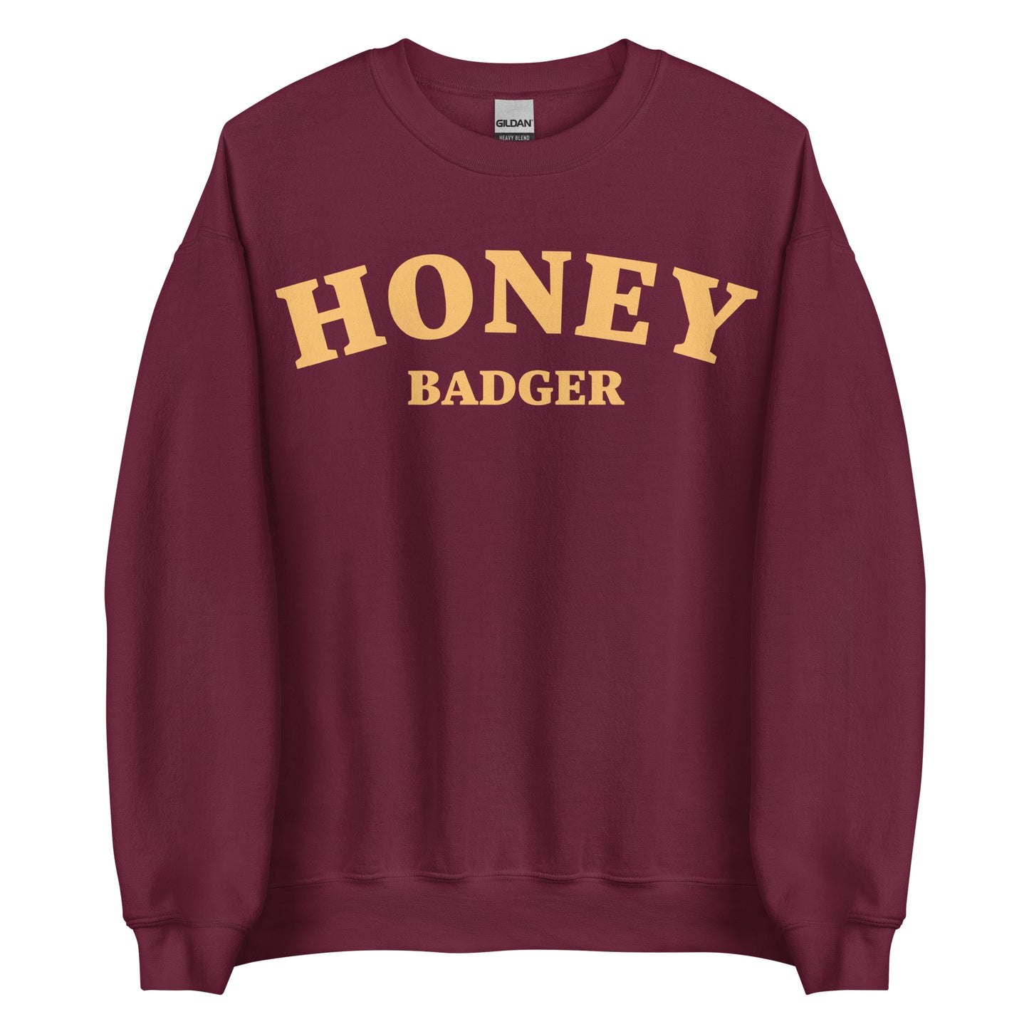 Maroon Honey Badger Sweatshirt