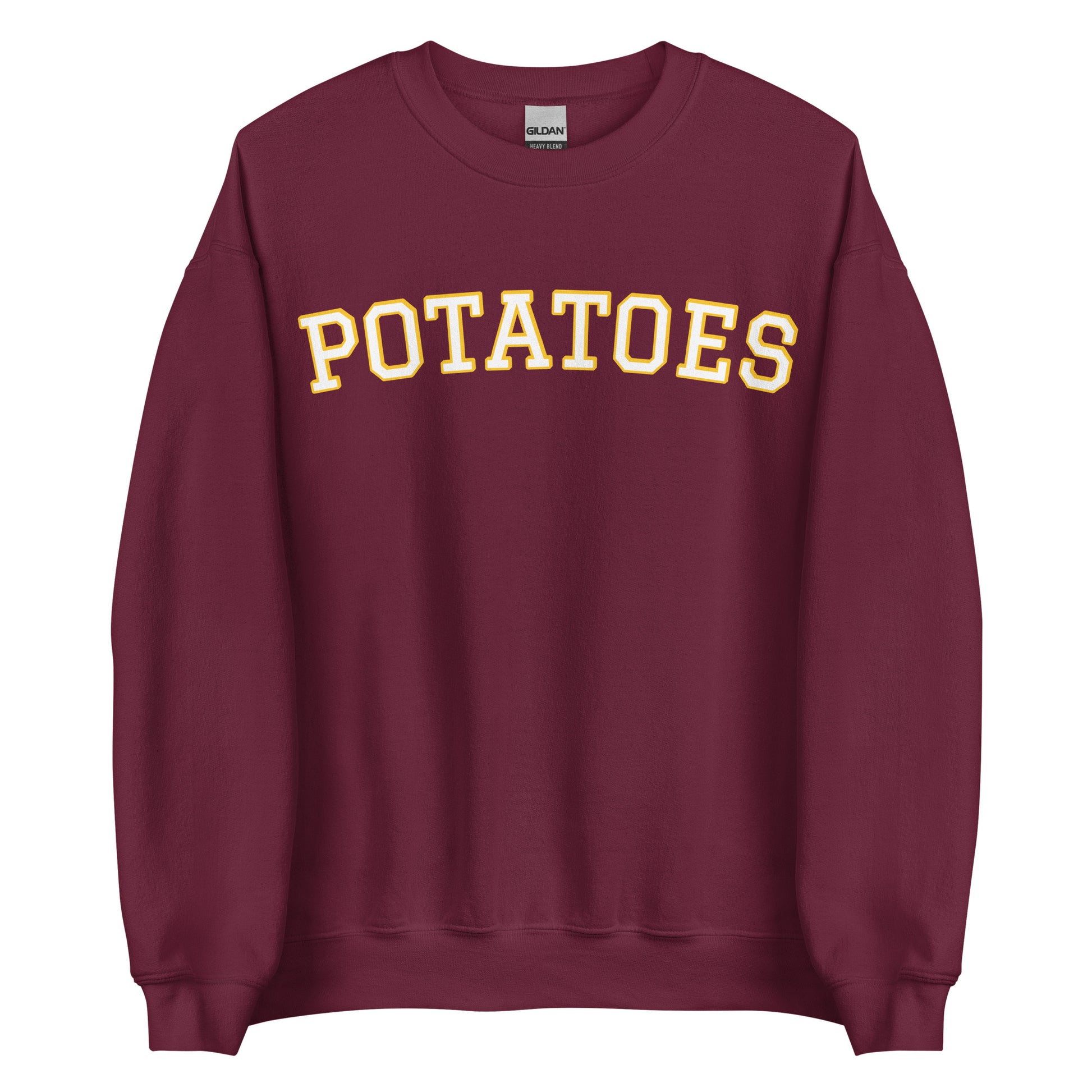 Maroon Potatoes Sweatshirt