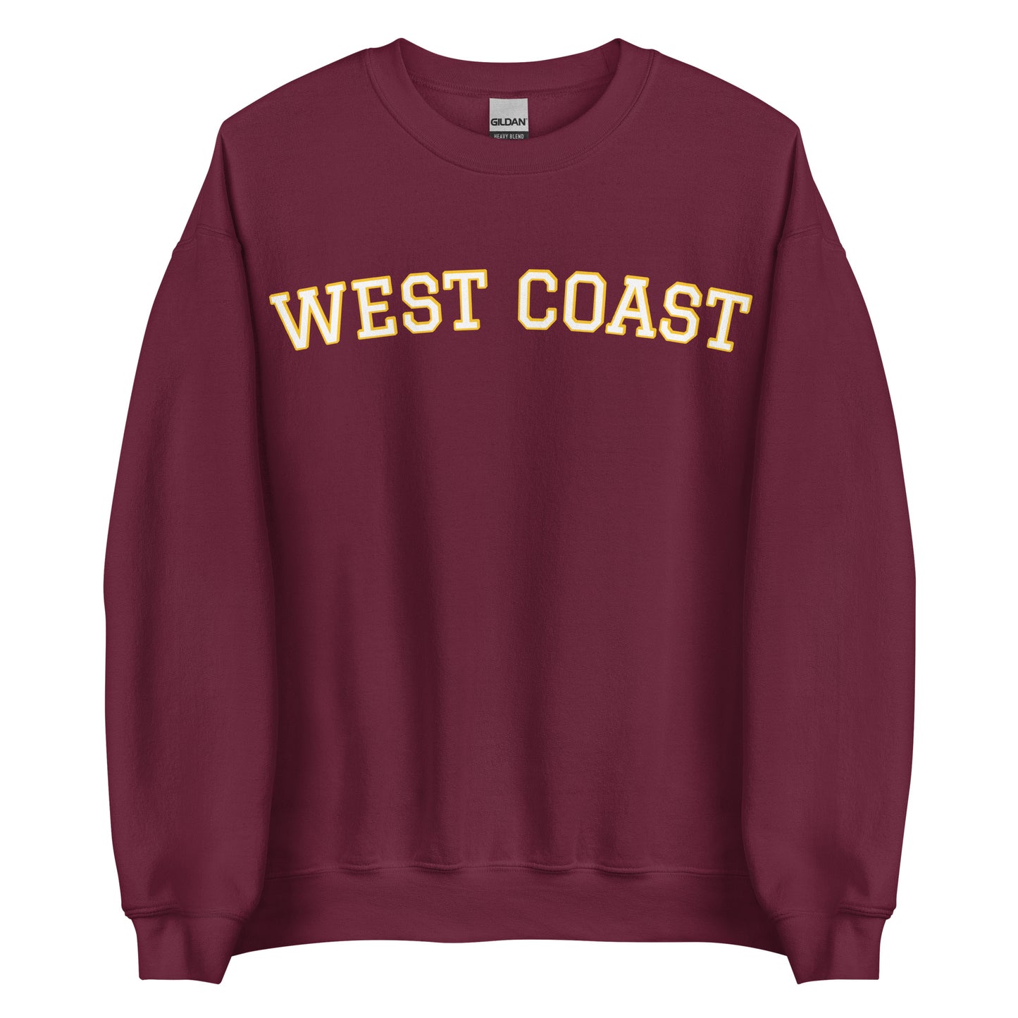Maroon West Coast Sweatshirt