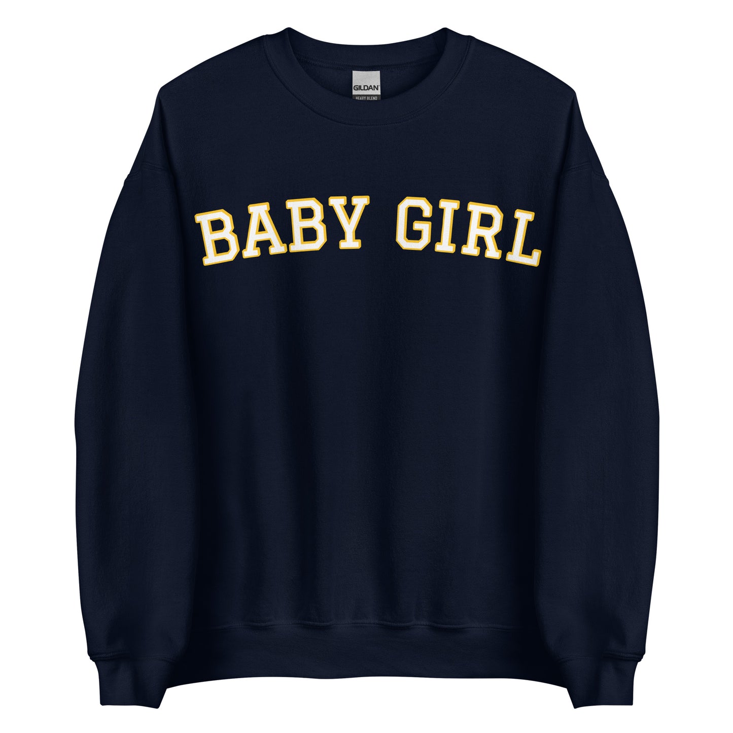 Navy Baby Girl Sweatshirt