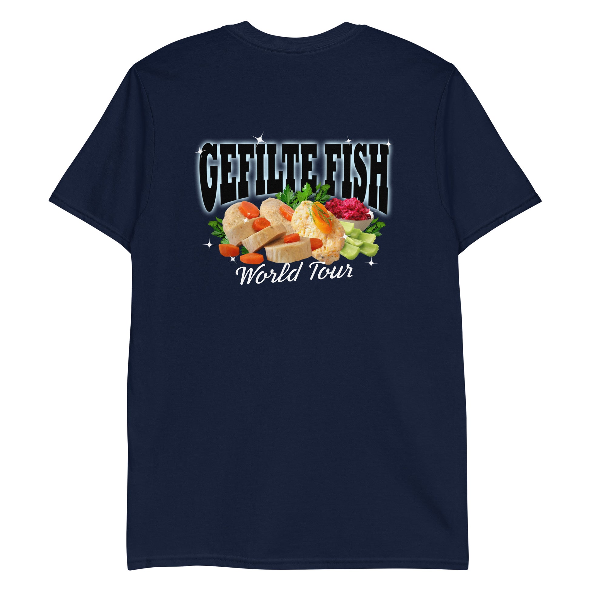 Navy Gefilte Fish World Tour T-Shirt