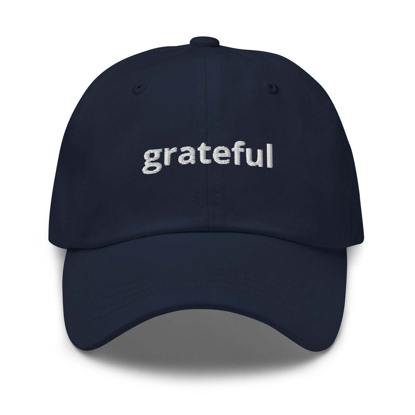 Navy Grateful Dad Hat