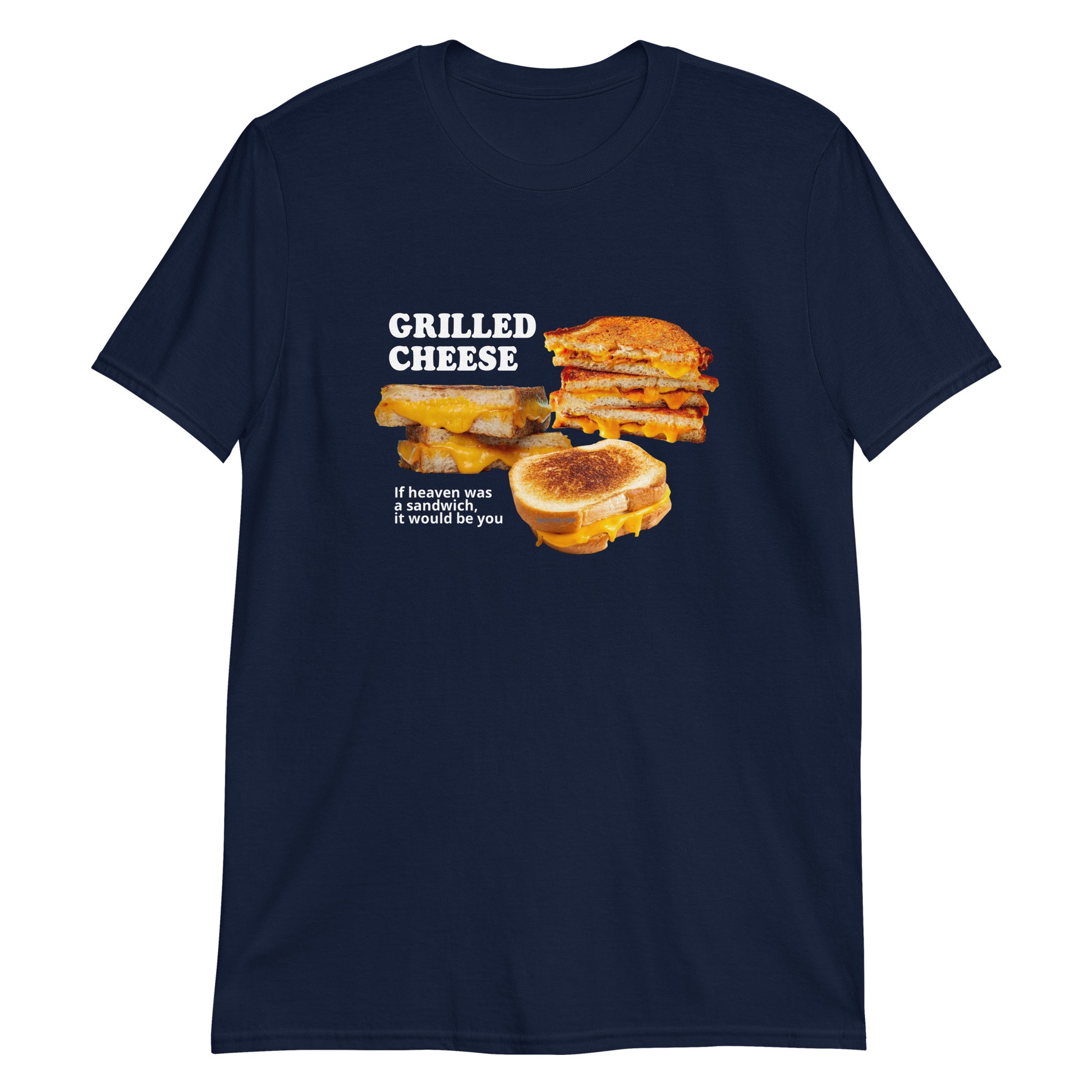 Navy Grilled Cheese Heaven T-Shirt