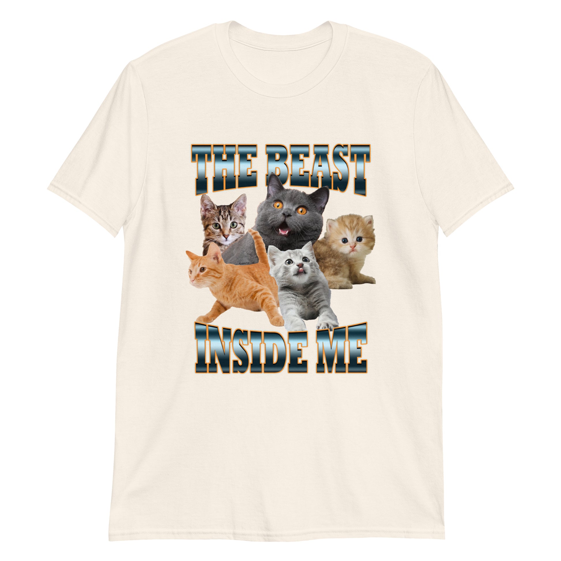 Off White The Beast Inside Me Cats T-Shirt