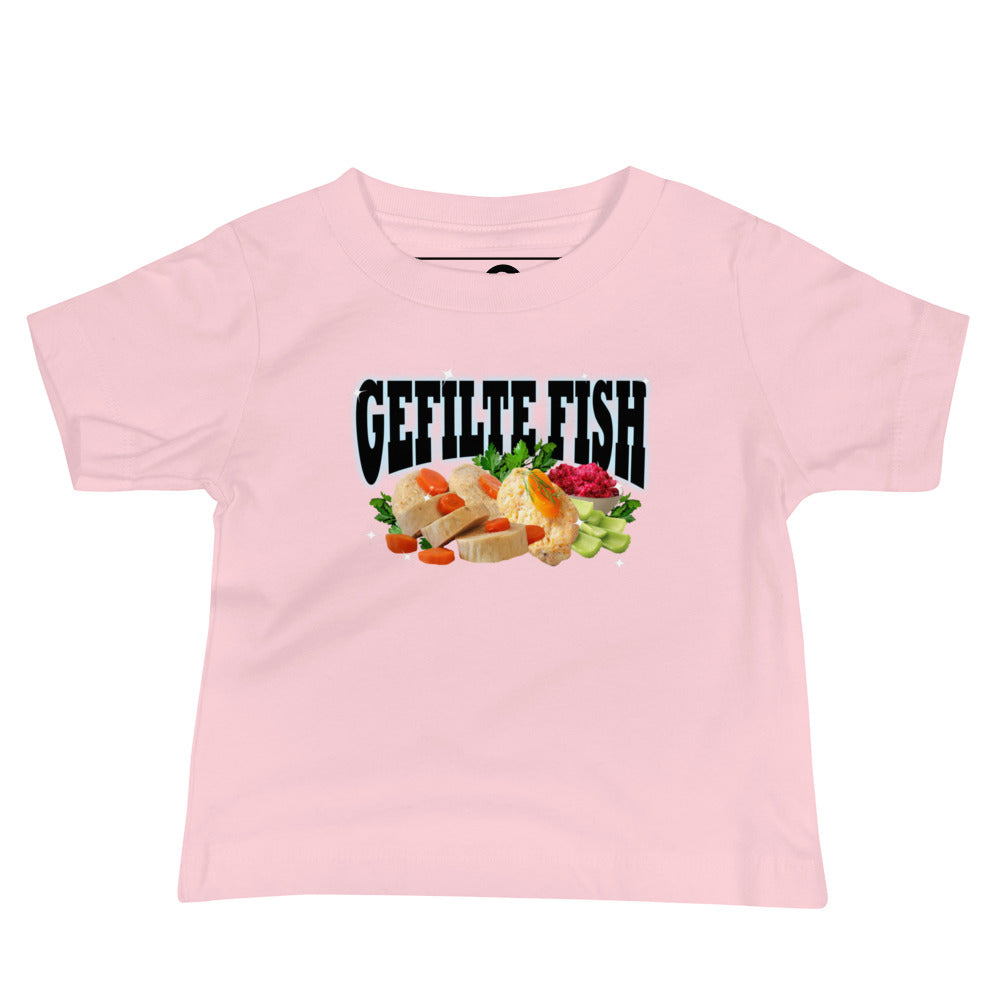 Pink Gefilte Fish Baby T-Shirt