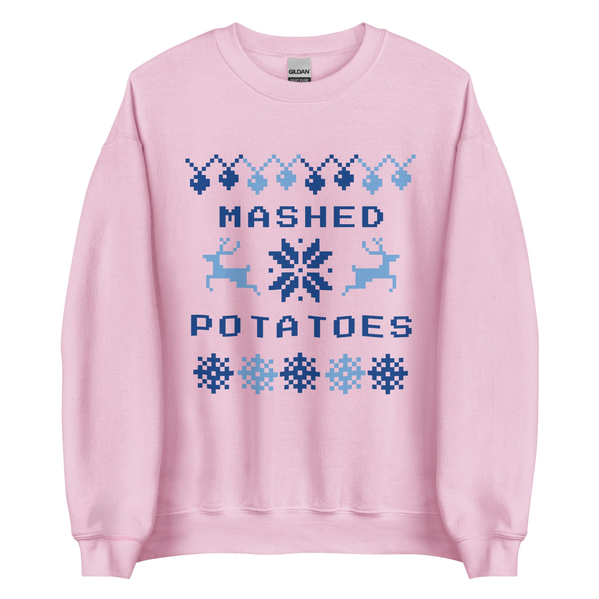 Pink Mashed Potatoes Holiday Sweatshirt