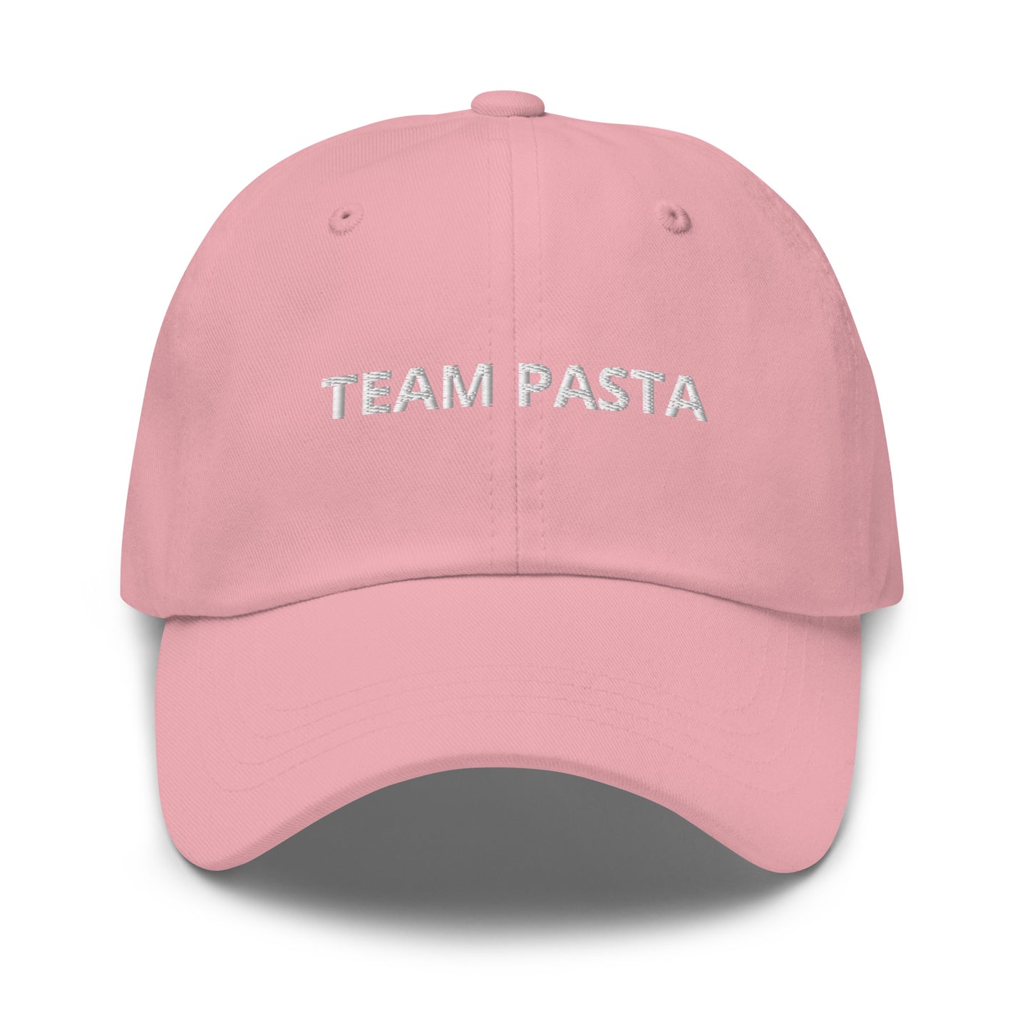 Pink Team Pasta Dad Hat