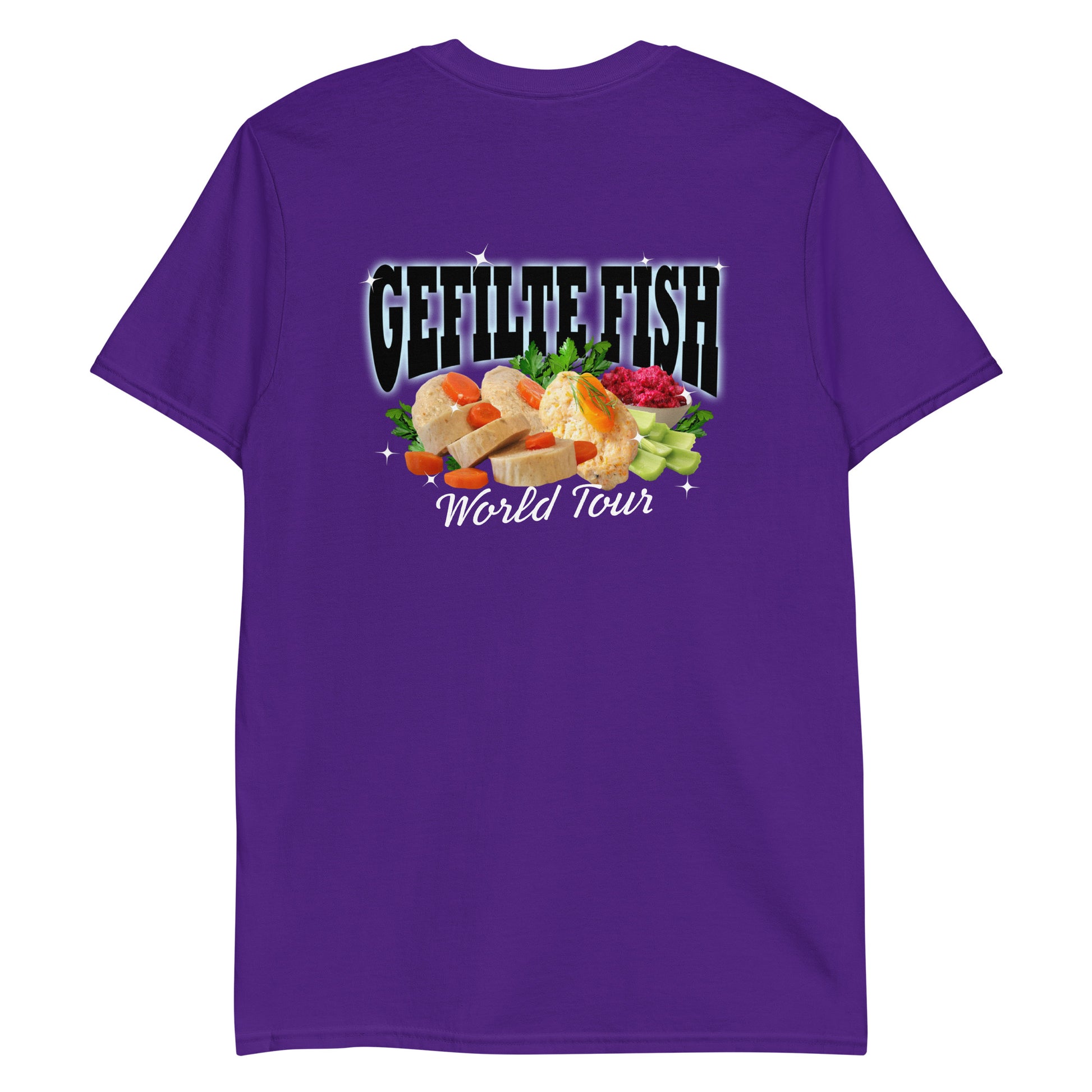 Purple Gefilte Fish World Tour T-Shirt